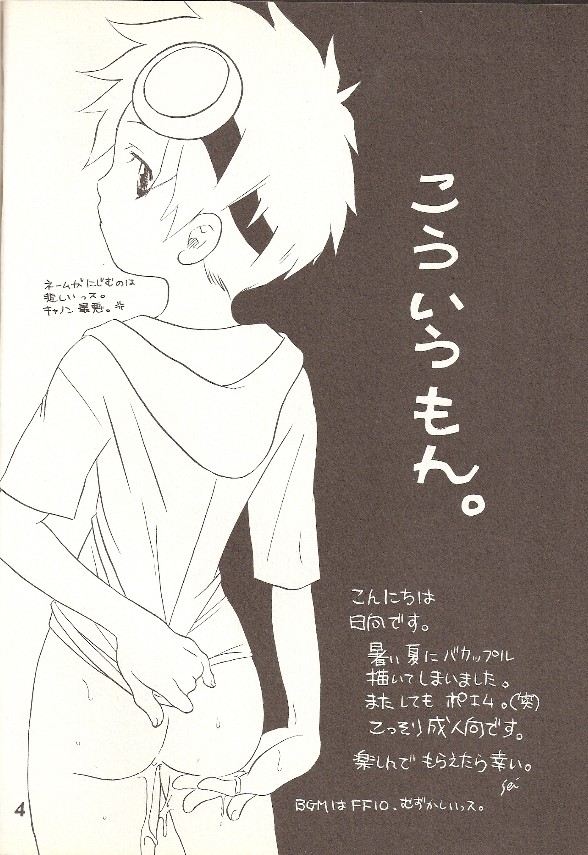 [青玲燈 (日向星花)] こういう、もん (デジモンテイマーズ)