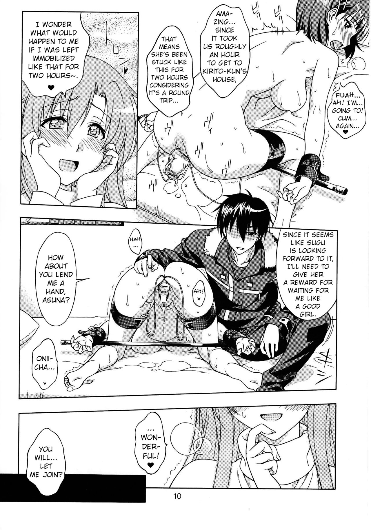 (HARUCC18) [芸は身を救う!! (華瑠羅翔)] 悦楽ノ園 (ソードアート・オンライン) [英訳]