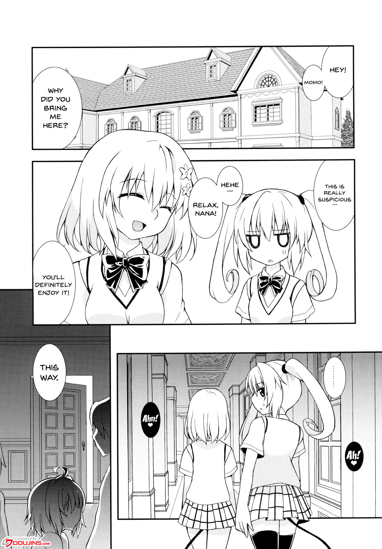 (C83) [かつま極楽堂 (かつまれい)] モモナナだーくねす (To LOVEる ダークネス) [英訳] [無修正]