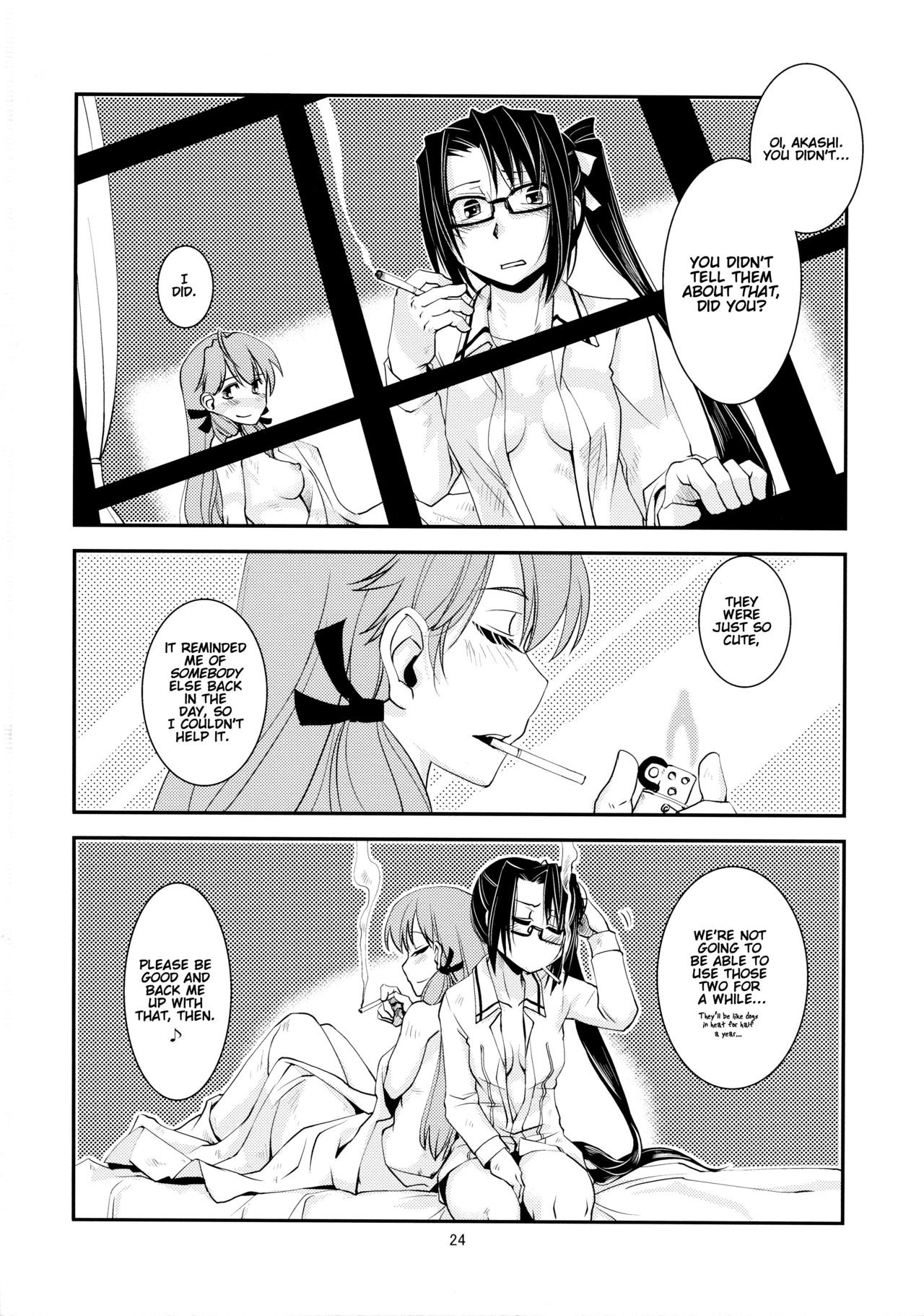 (砲雷撃戦! よーい! 二十五戦目) [かもたま酒造 (かもたま)] チノイロヨトギ (艦隊これくしょん -艦これ-) [英訳]
