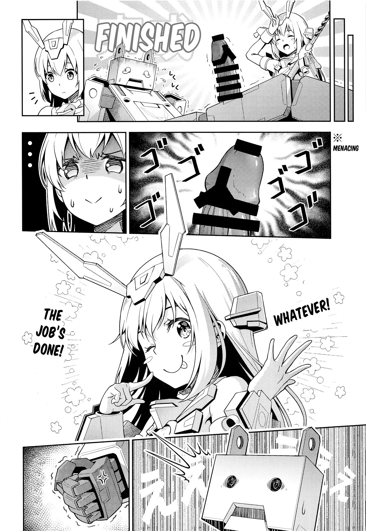 [Pinacotheca (ピナケス)] バーゼ、充電したい! (フレームアームズ・ガール) [英訳]