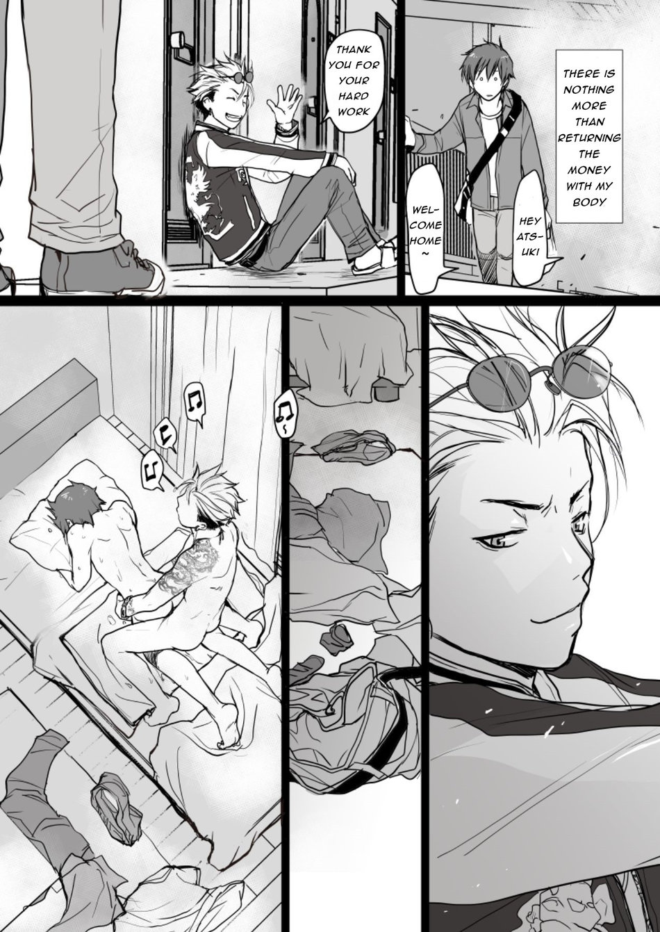 [sin] こわいお兄さんが優しい [英訳] [DL版]