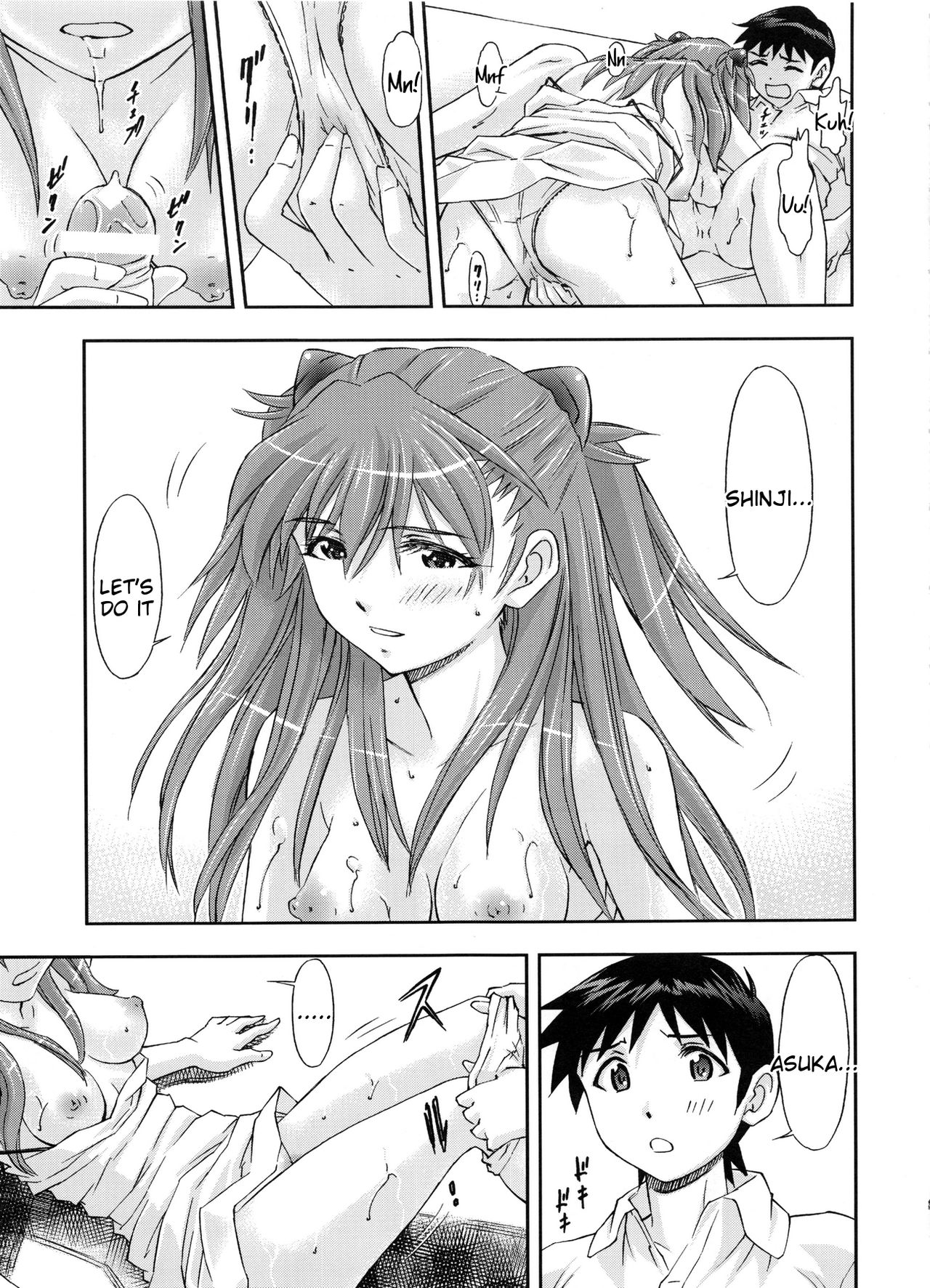 (COMIC1☆7) [スタジオ・ワラビー (蔵王)] 僕は、レイとアスカ二人と付き合うことにした (新世紀エヴァンゲリオン) [英訳]