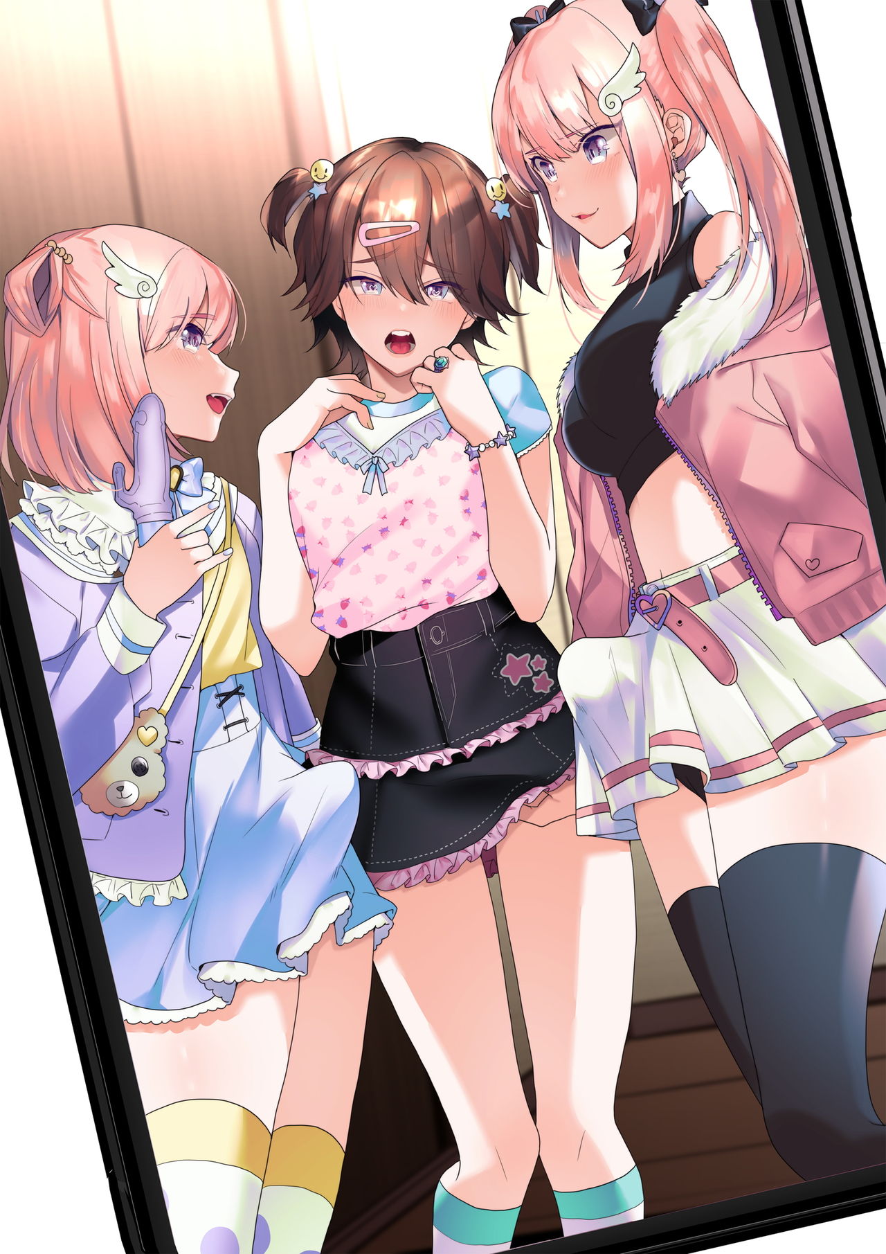 [恥辱庵 (ひみの)] ふたなり姉妹と寝取られ娘堕ちパパ