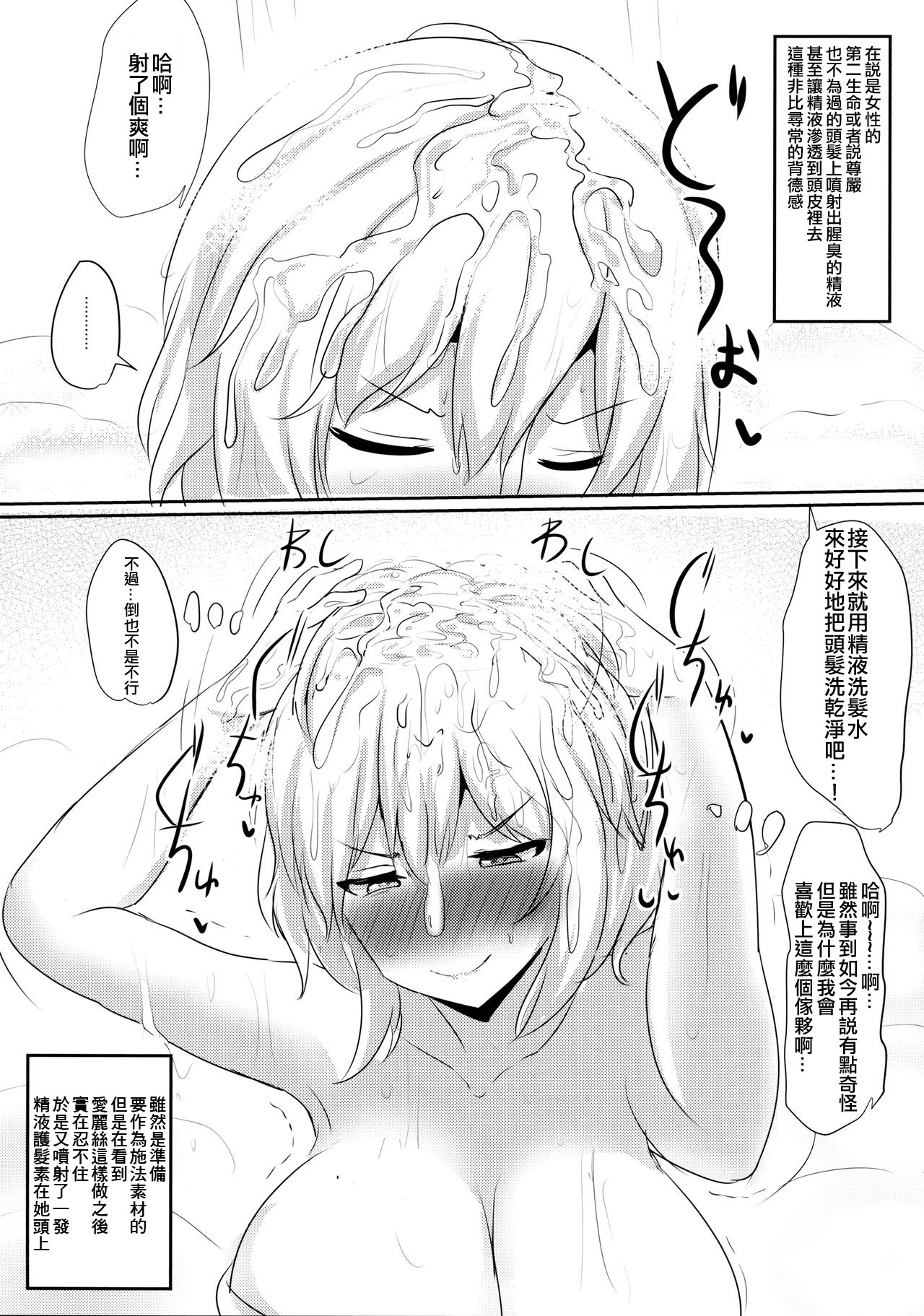 (例大祭14) [白銀木犀 (ぽし)] アリスをオカズに射精する本 (東方Project) [中国翻訳]