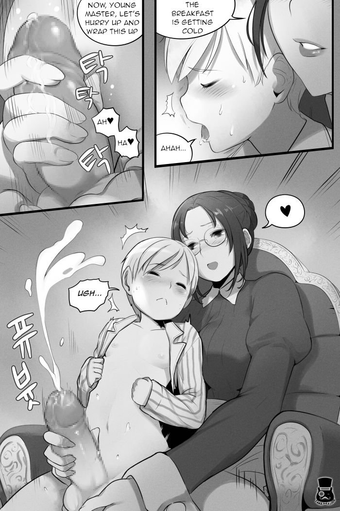 [Mr.takealook] a day of young master and maid [英訳]