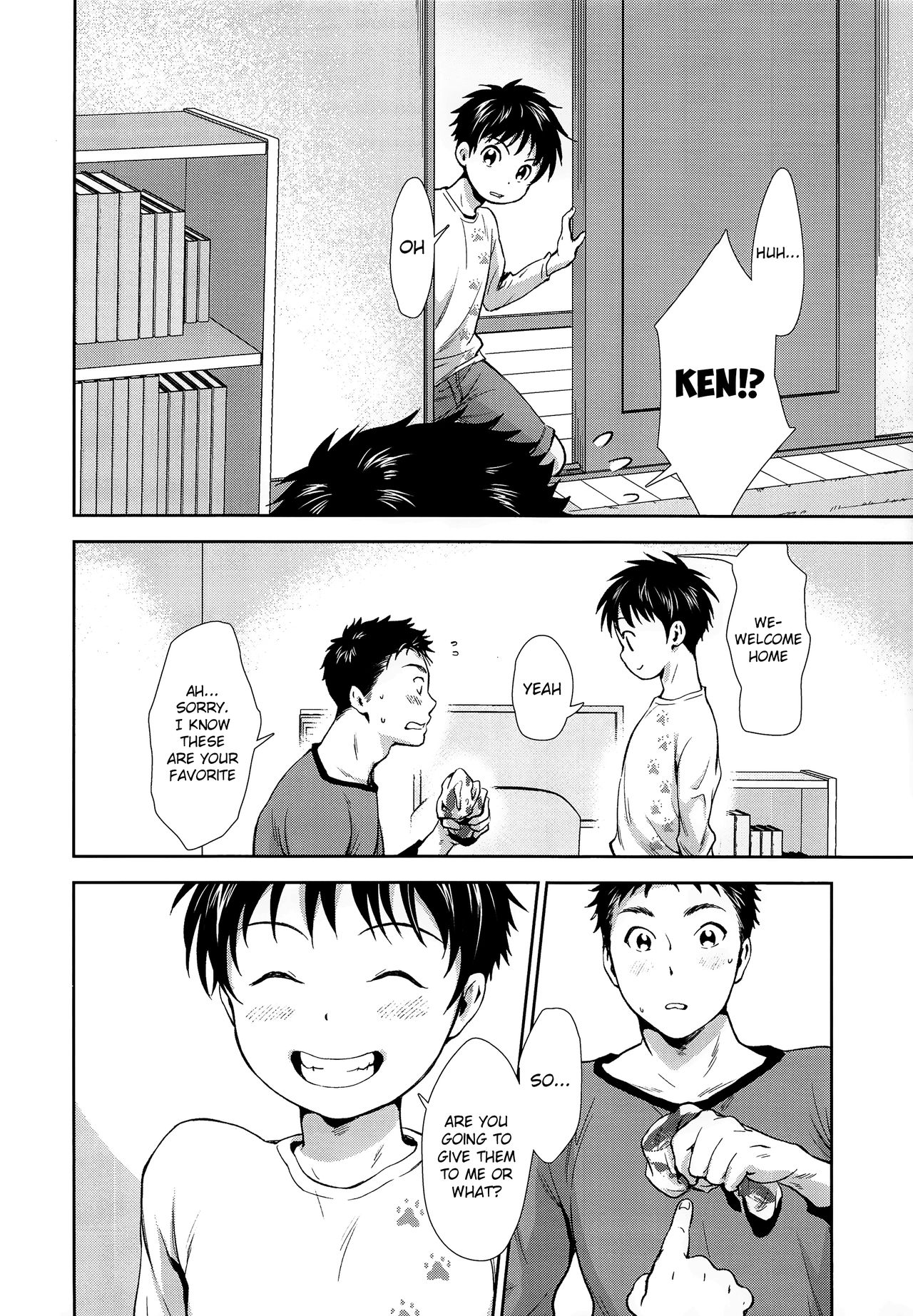 (C95) [withsoda (なこ)] 早く帰った日は [英訳]