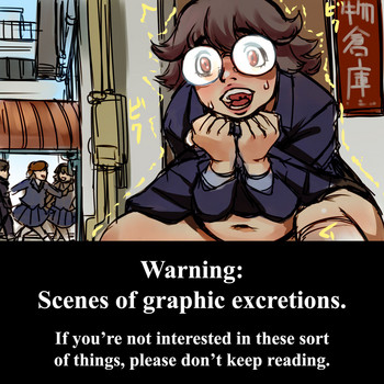 [雨山電信] オリジナルのスカトロ系落書き [英訳]