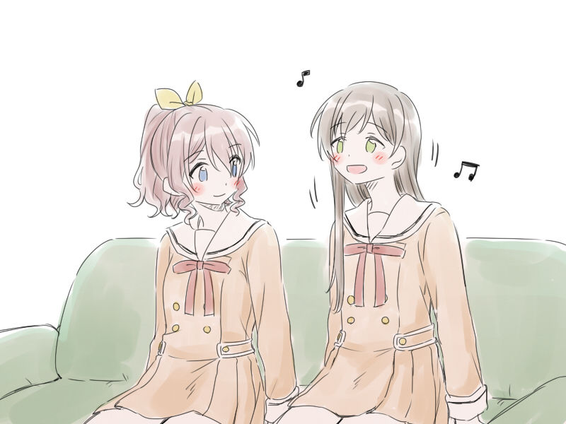 [みそ茶] バンドリ百合まとめ (BanG Dream!)