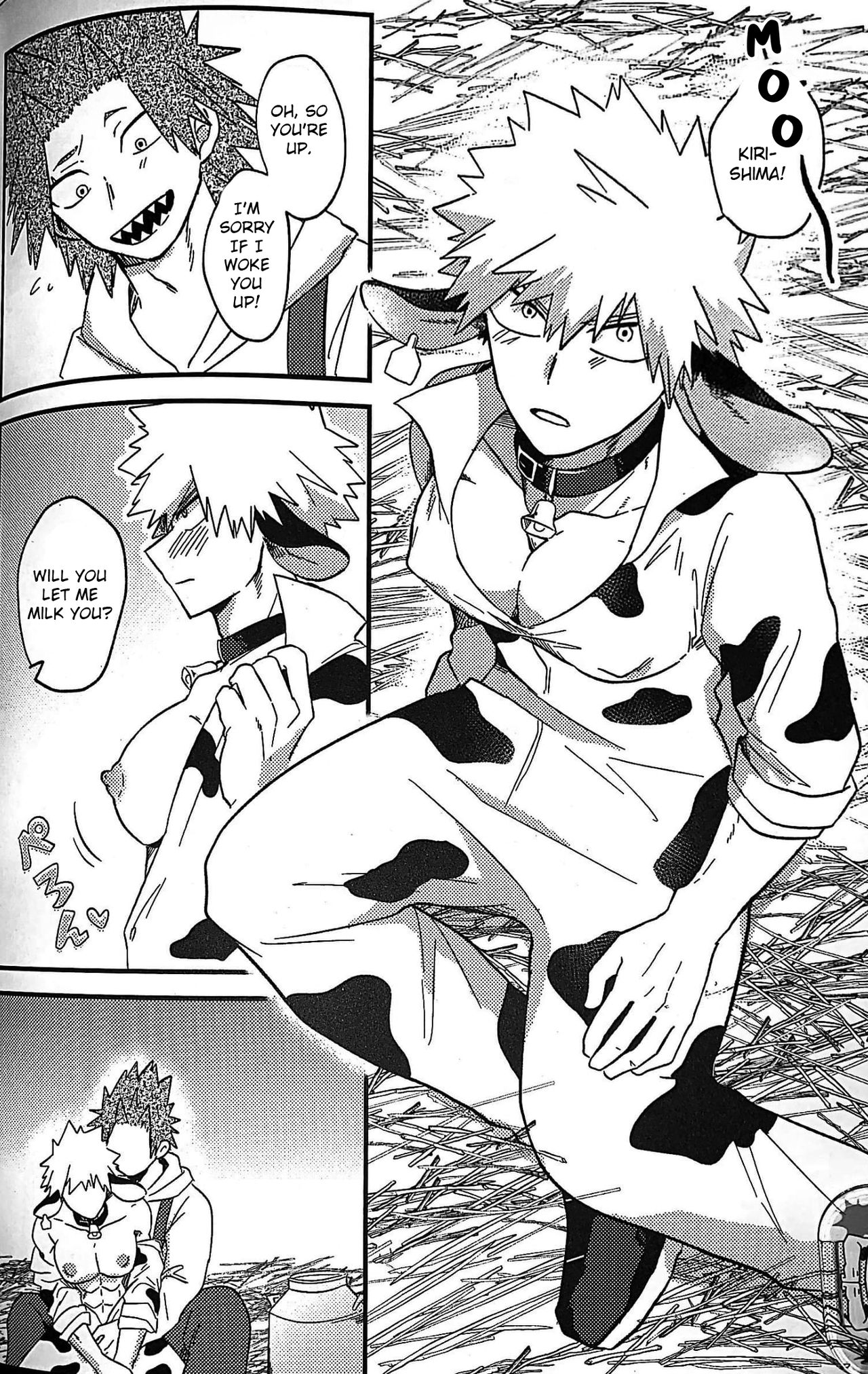 (どうやら出番のようだ!16) [BU-NYON-NYON、ドリップカプチーノ (えむの先端、usabi)] 乳 ～俺の搾乳物語～ (僕のヒーローアカデミア) [英訳]