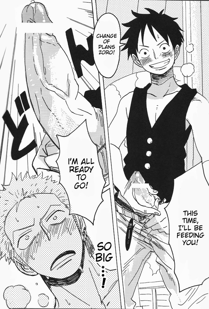 [CAMISADO (斬鹿ヒスイ)] 食む。(ワンピース) [英訳]