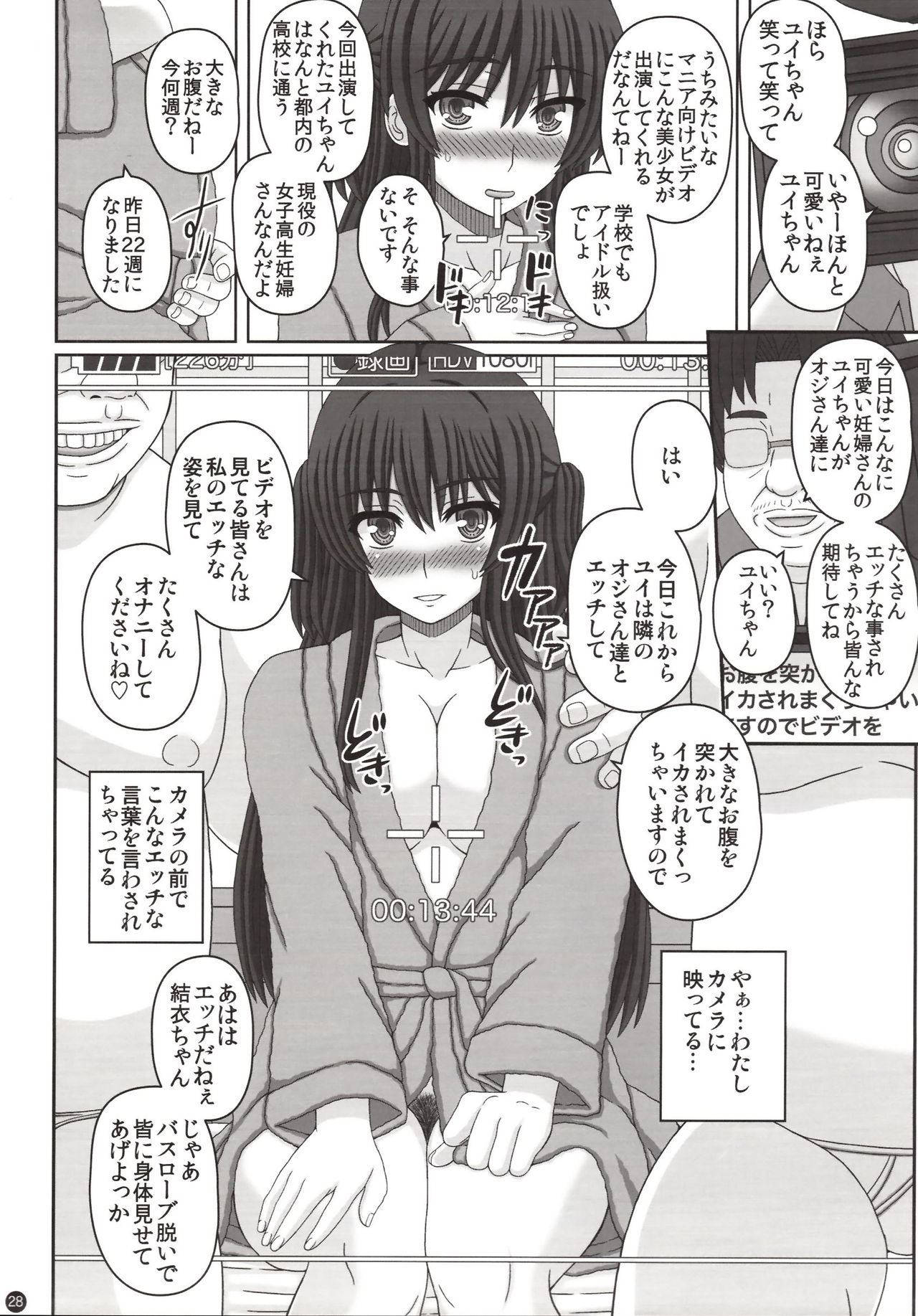 (C95) [幸せ共和国 (幸せのかたち)] 委員長はクラスの妊娠ペット3