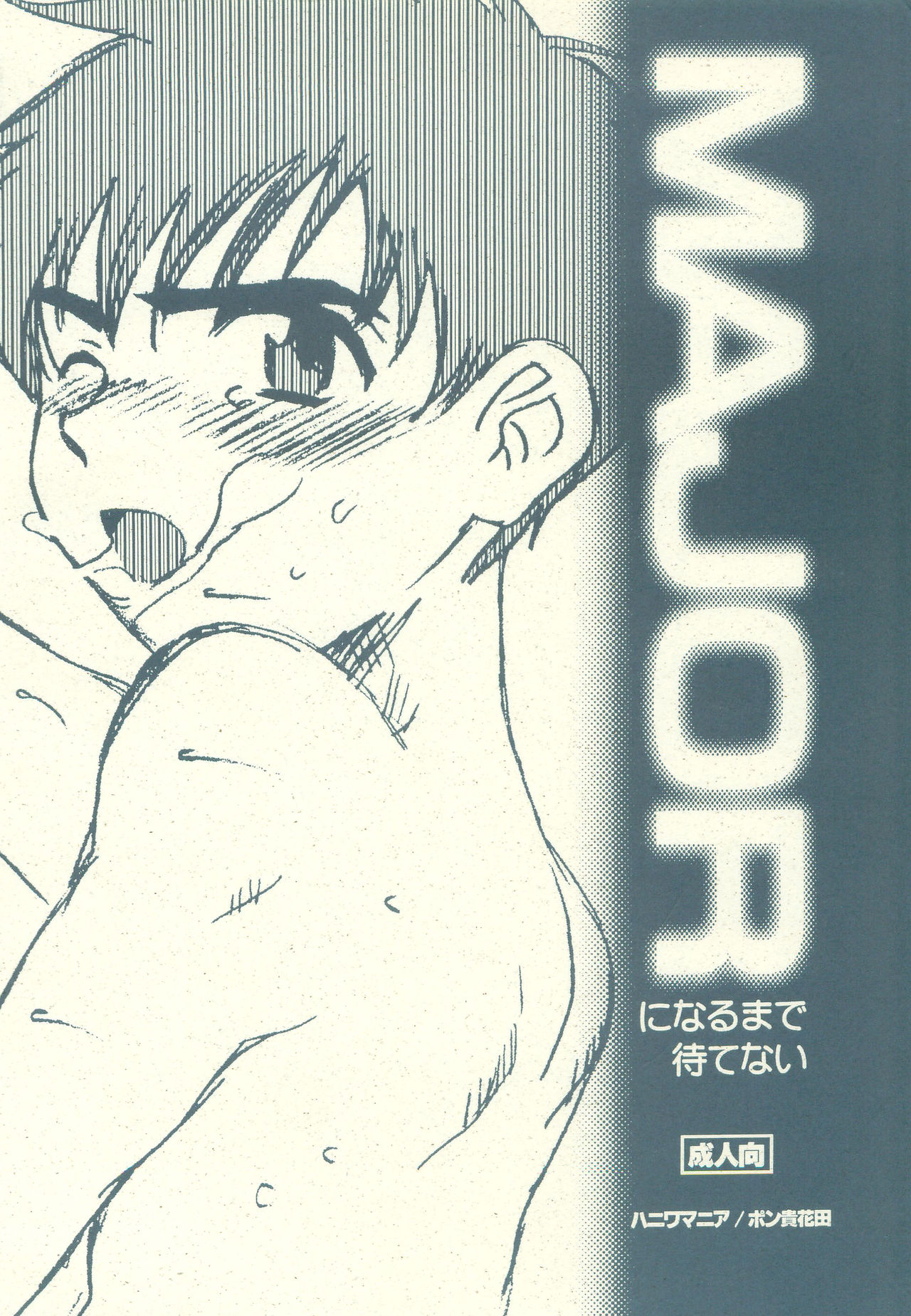 [ハニワマニア (ポン貴花田)] MAJORになるまで待てない (メジャー)