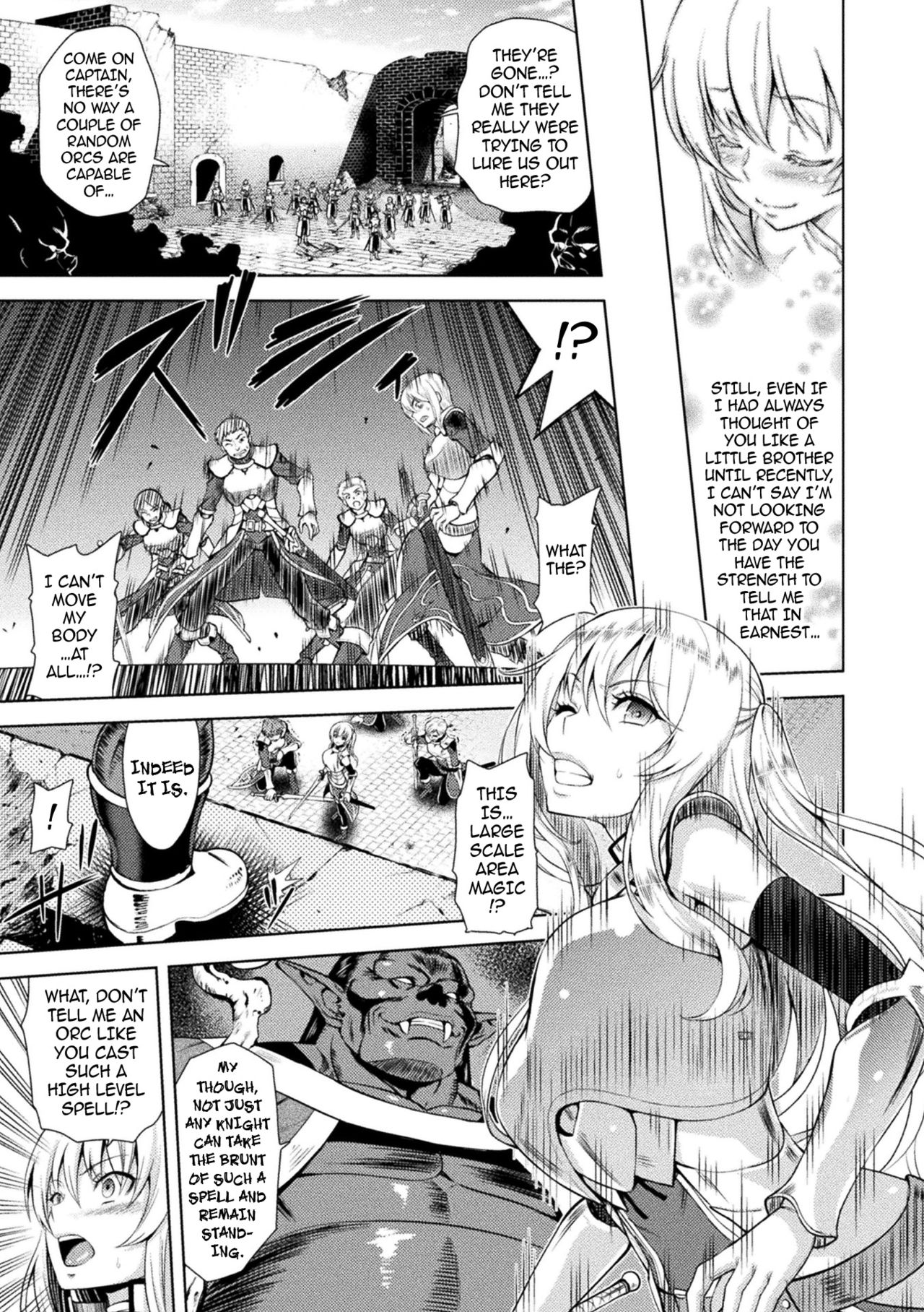 [山田ゴゴゴ] エローナ オークの淫紋に侵された女騎士の末路 [英訳] [DL版]