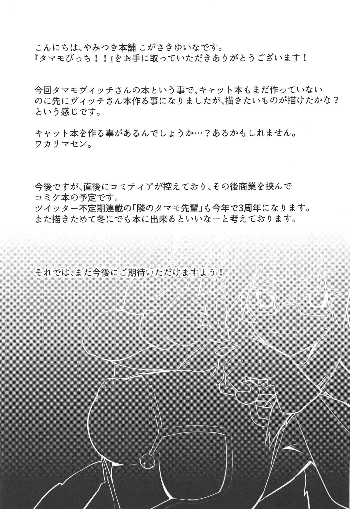 (COMIC1☆15) [やみつき本舗 (ワイズスピーク)] タマモびっち!!! (Fate/Grand Order)