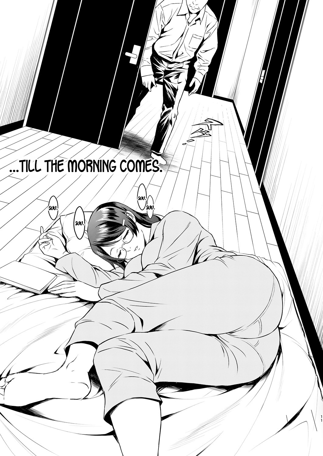 [メタボ喫茶異臭騒ぎ (いたちょう)] 廊下の娘 (化物語) [英訳] [DL版]