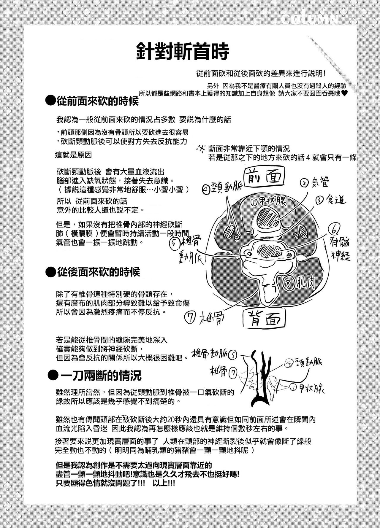 (りょなけっと11) [02 (原崎)] 斬首GERO part02 [中国翻訳]