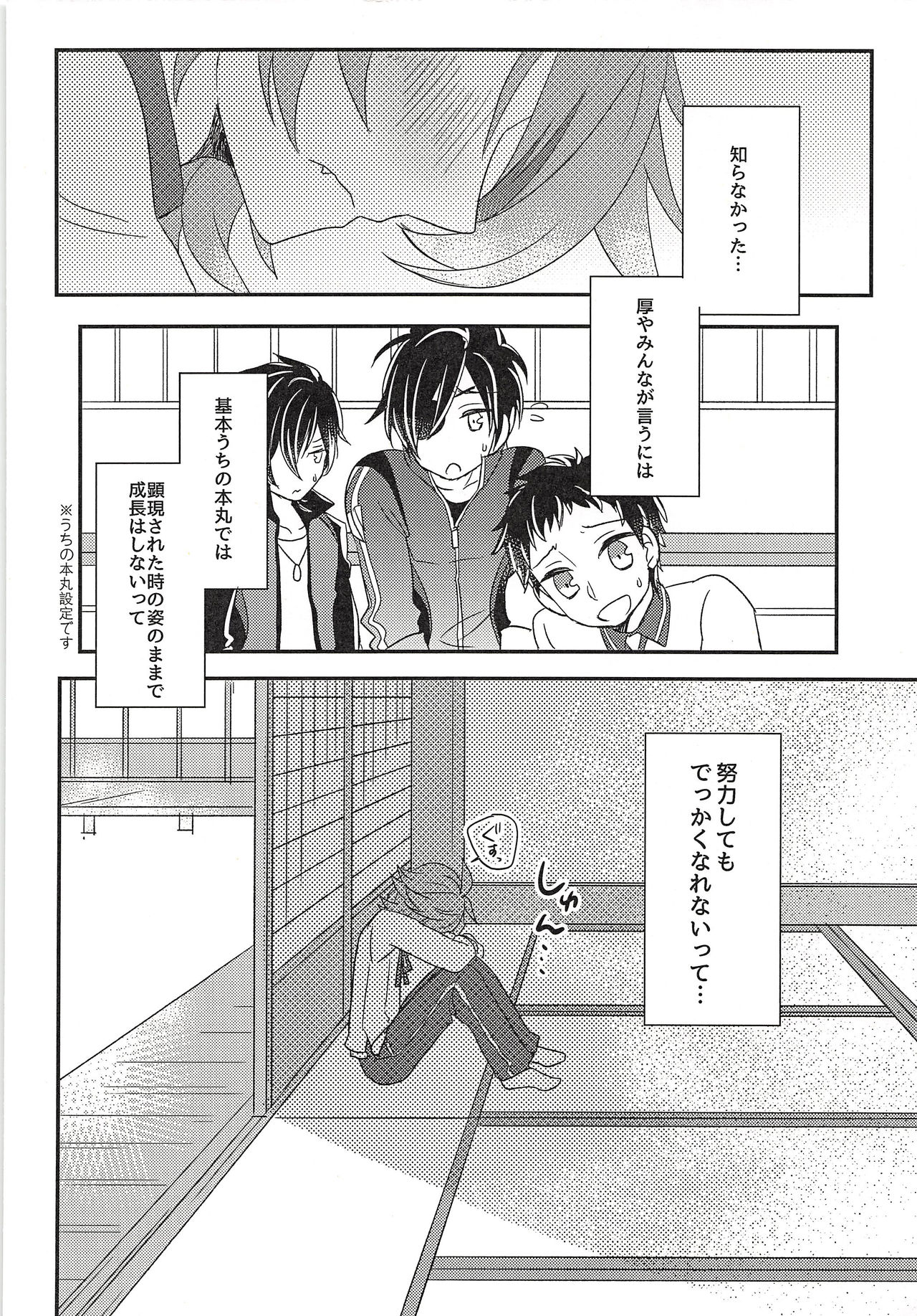 (C90) [青庭師 (百均)] でっかくなりたい! (刀剣乱舞)