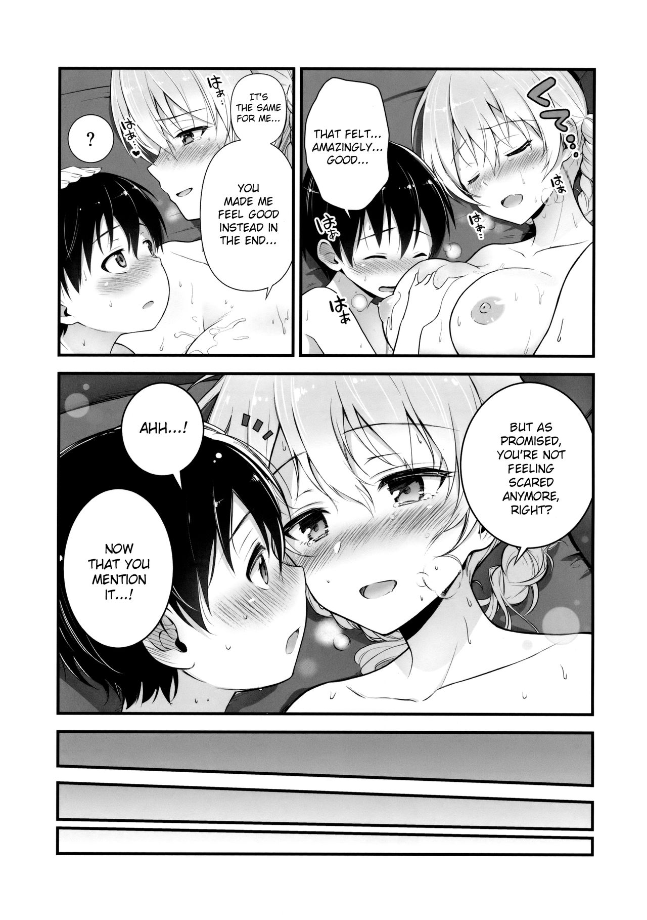 (C92) [チャバシラチェーンソー (茶々らん)] ダージリンと恋をしました (ガールズ&パンツァー) [英訳]