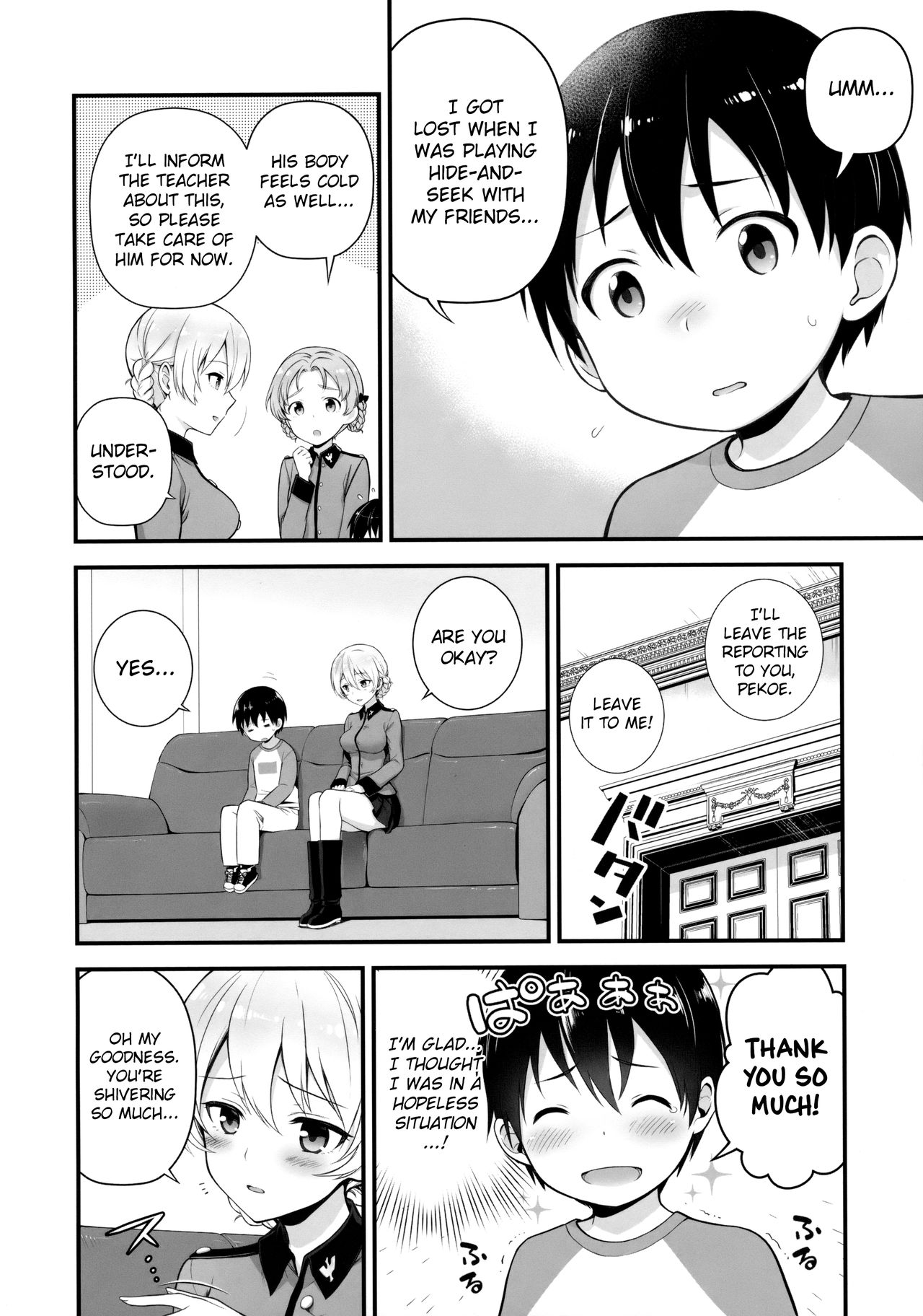 (C92) [チャバシラチェーンソー (茶々らん)] ダージリンと恋をしました (ガールズ&パンツァー) [英訳]