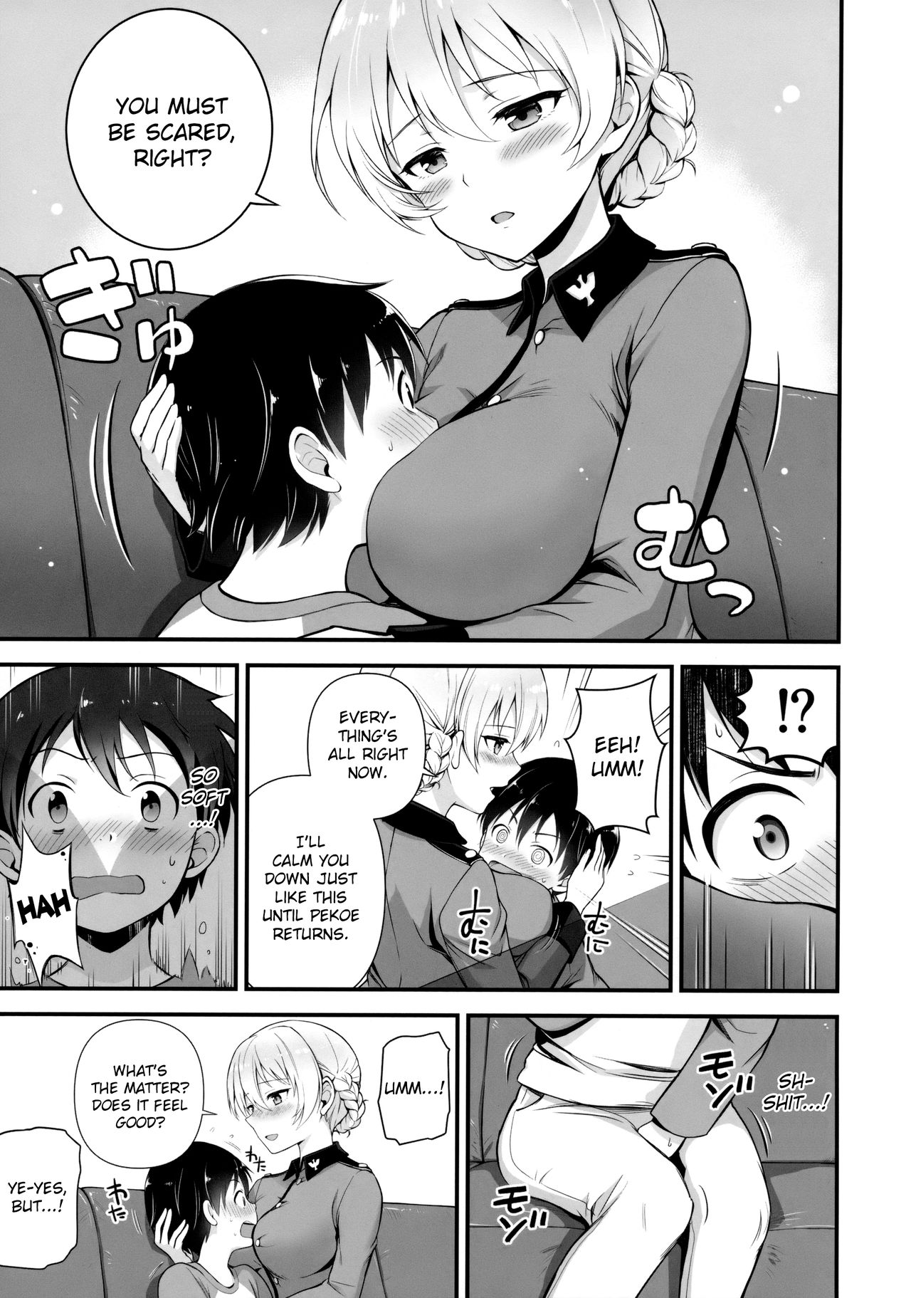 (C92) [チャバシラチェーンソー (茶々らん)] ダージリンと恋をしました (ガールズ&パンツァー) [英訳]
