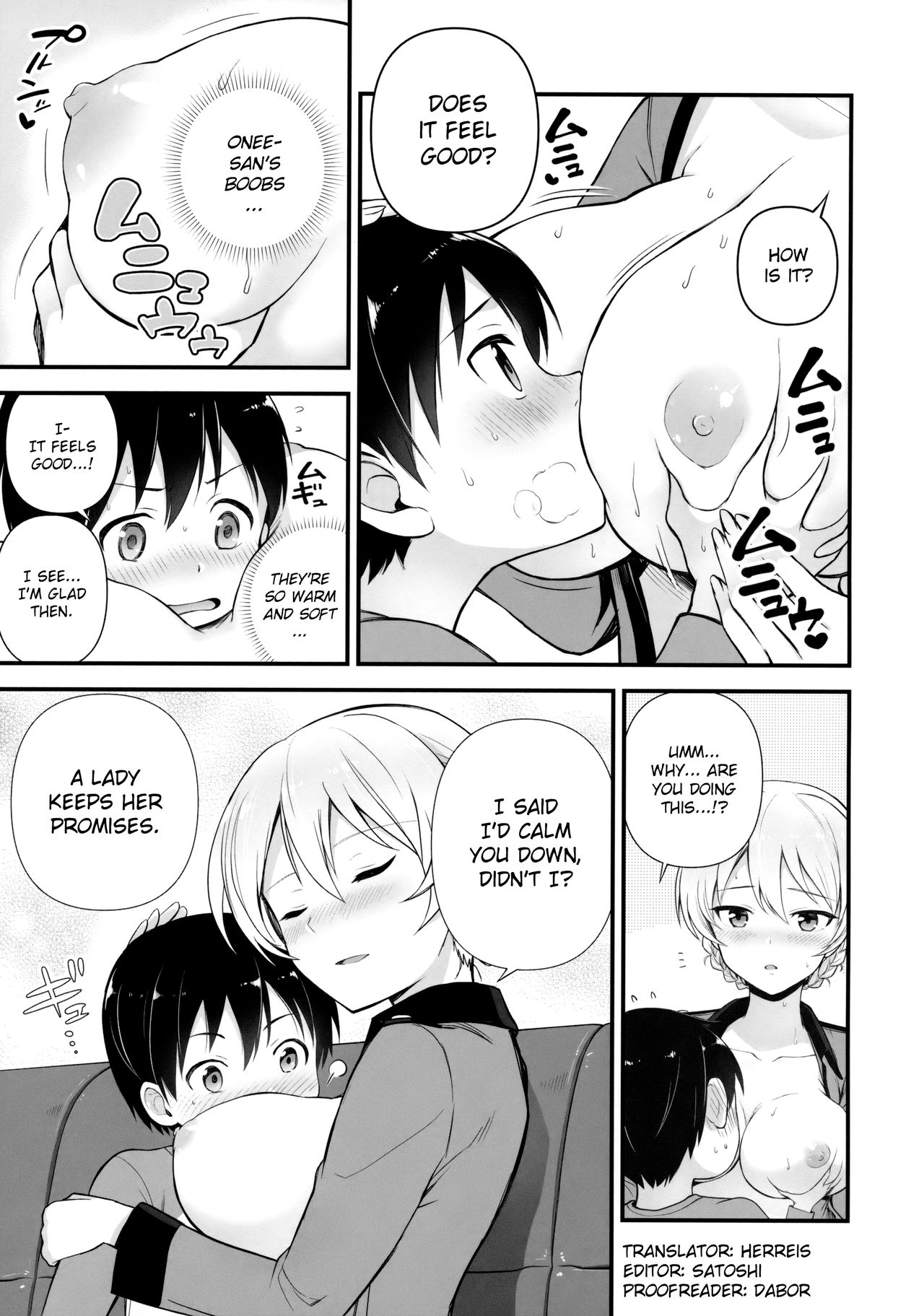 (C92) [チャバシラチェーンソー (茶々らん)] ダージリンと恋をしました (ガールズ&パンツァー) [英訳]
