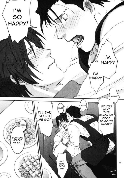 [未定屋 (たぴょん)] 食 (逆転裁判) [英訳]