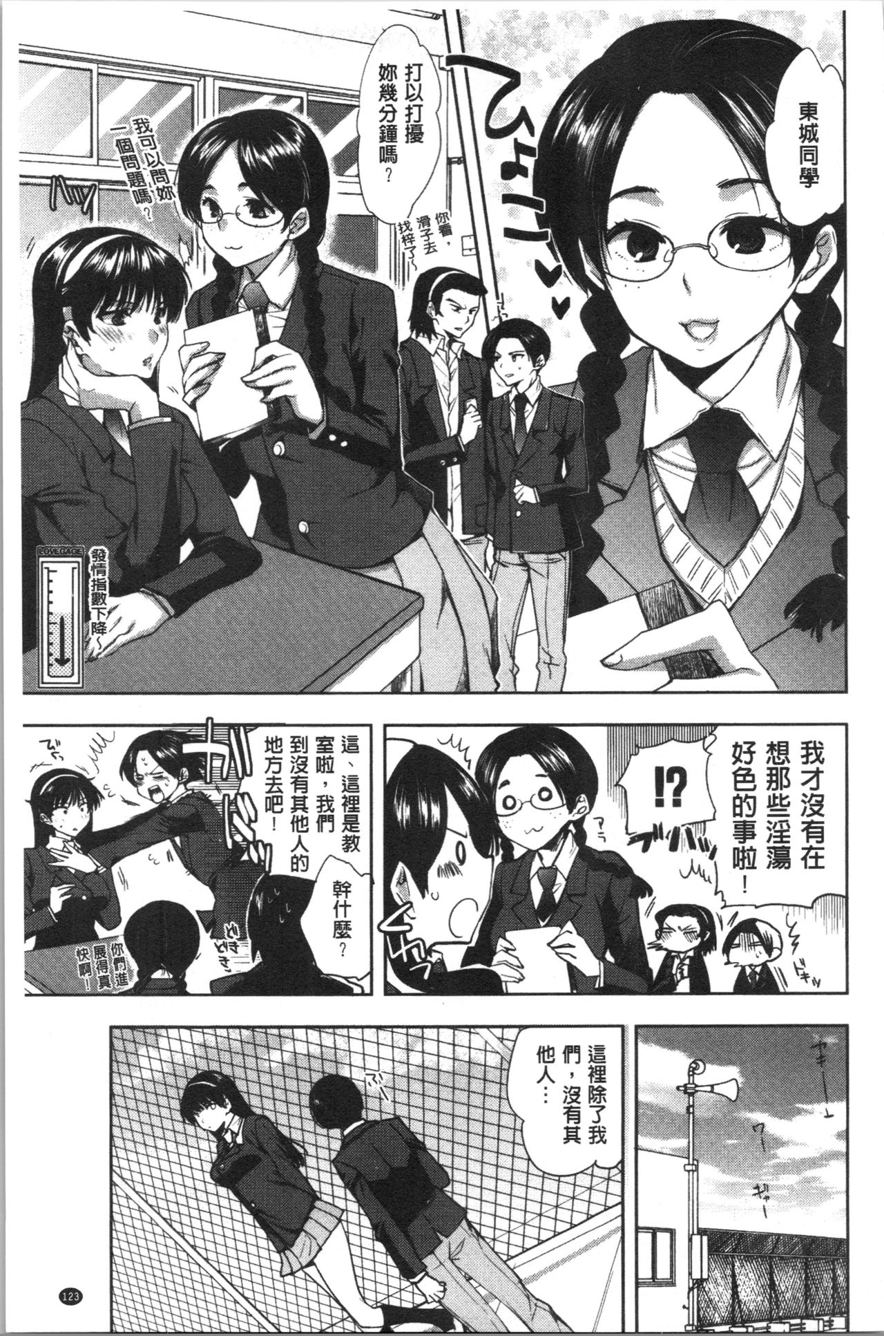 [じゃこうねずみ] 彼女の異常な発情 [中国翻訳]