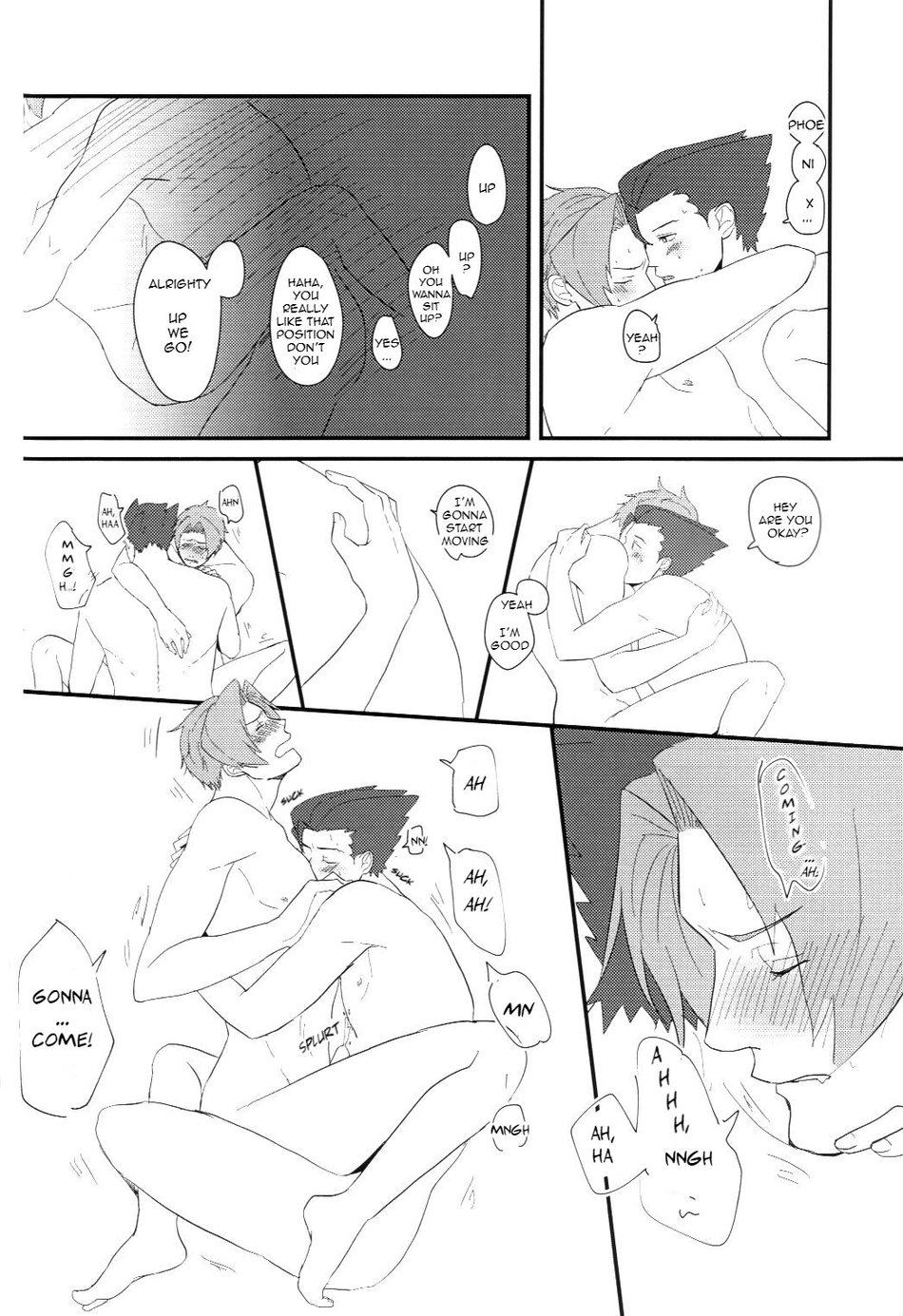 (裁きの庭29) [ルルル (みなみ)] キャッツクレイドル (逆転裁判) [英訳]