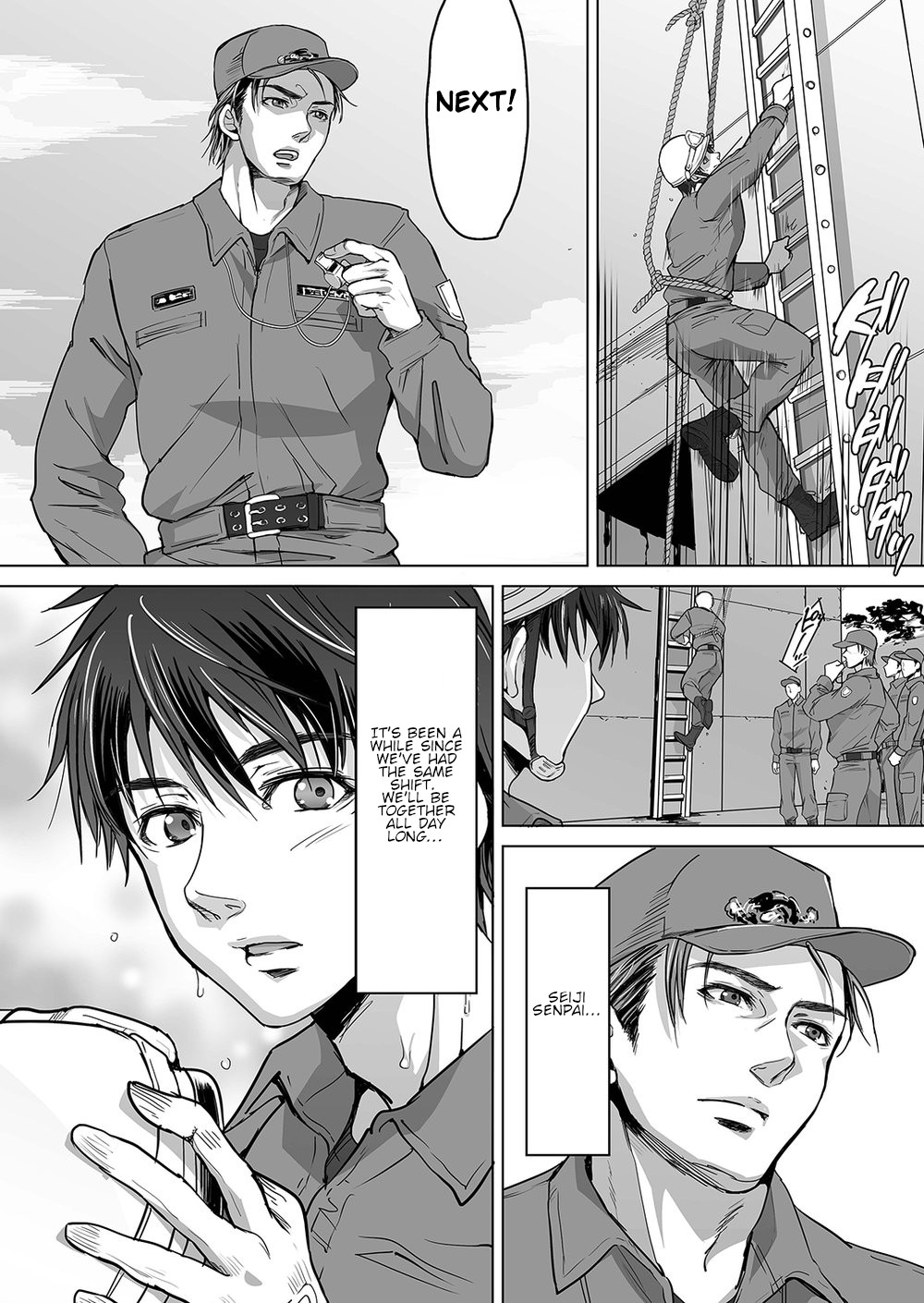 [くろむつ (黒田陸奥)] fire2 [英訳]