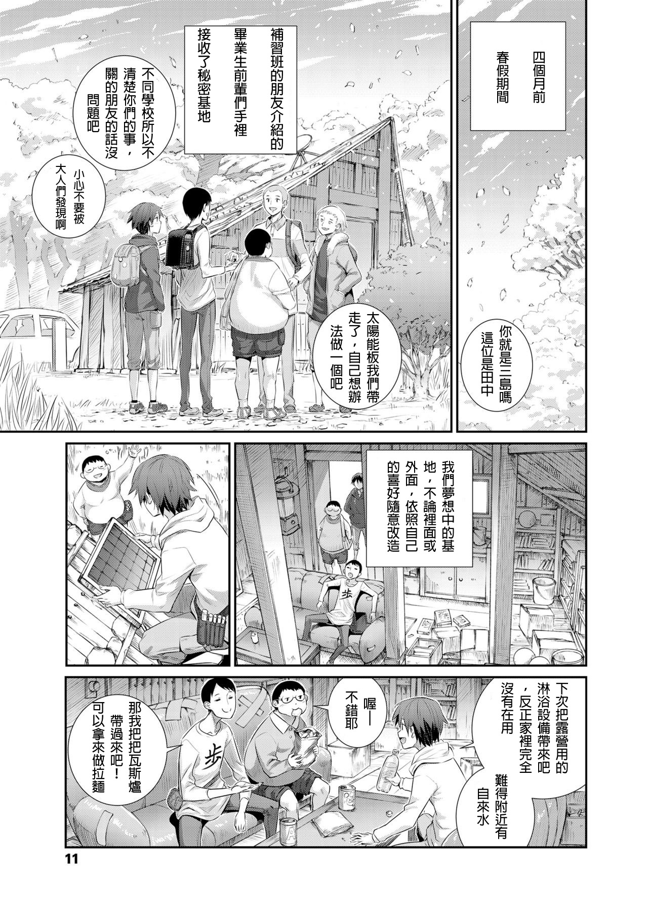 [小梅けいと] ひみつ基地で堀田と (COMIC LO 2018年12月号) [中国翻訳] [DL版]