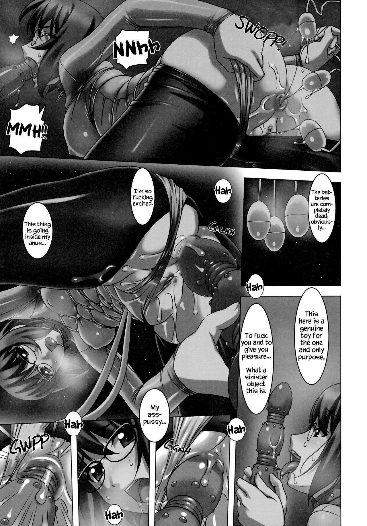 (C93) [大陸間弾道弾団 (桜ロマ子)] どMなんですけどナニか?4 [英訳] [無修正]
