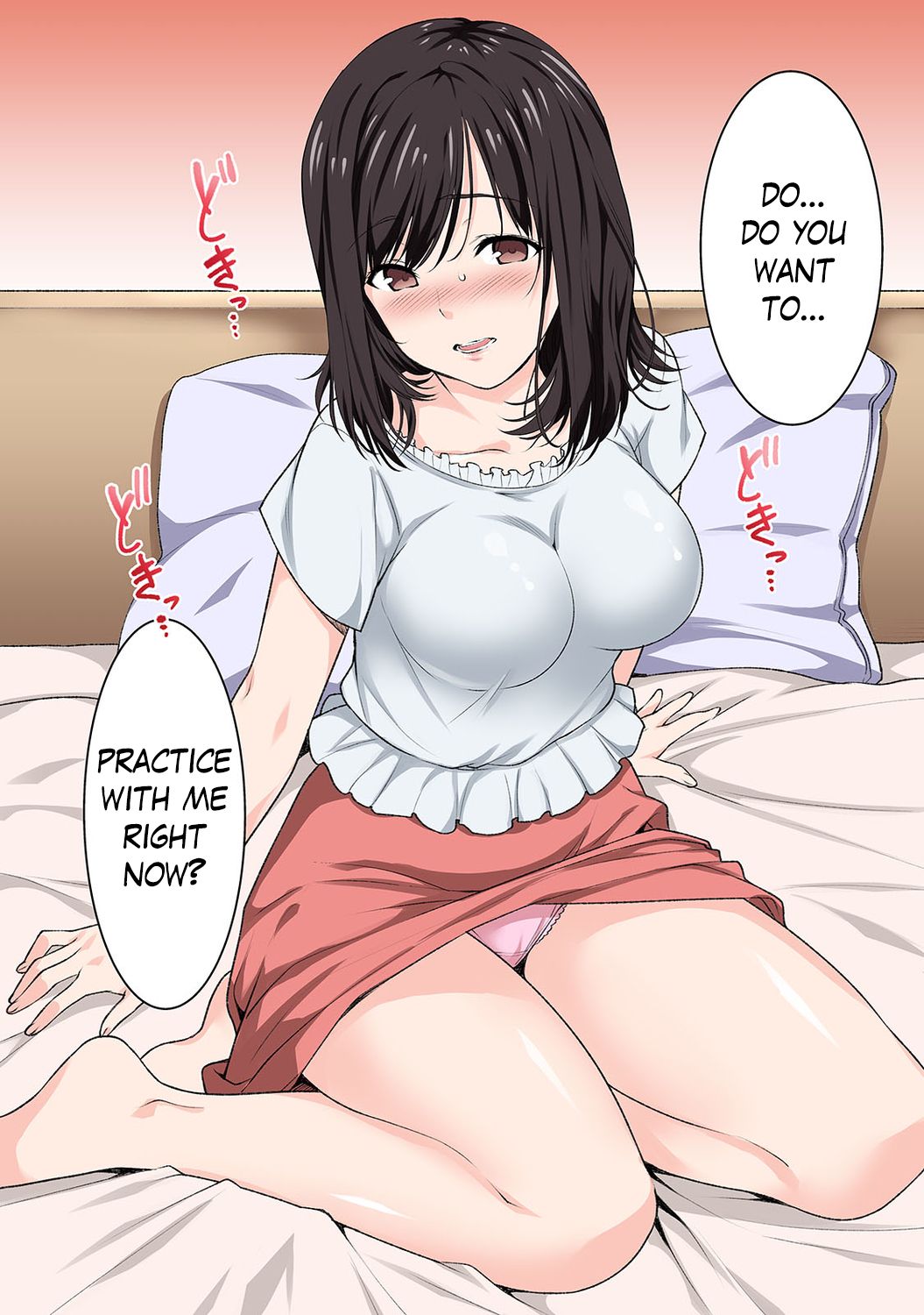 [月本築希] セックスの予習しませんか?～性交の実技試験が導入された社会～ 第1話 (COMIC アナンガ・ランガ Vol.49) [英訳]