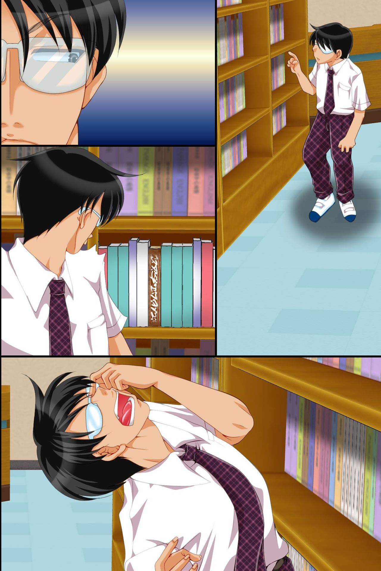 [MC (葉桜もも)] 淫魔と契約して学園支配～ムッツリ童貞メガネが生徒会や巨乳ギャルのナマイキ穴にたっぷり強制生注入～