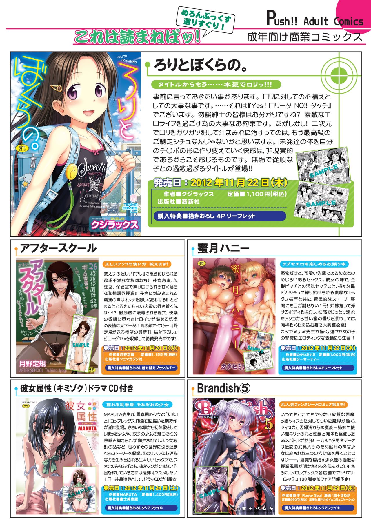 月刊めろメロ 2012年12月号