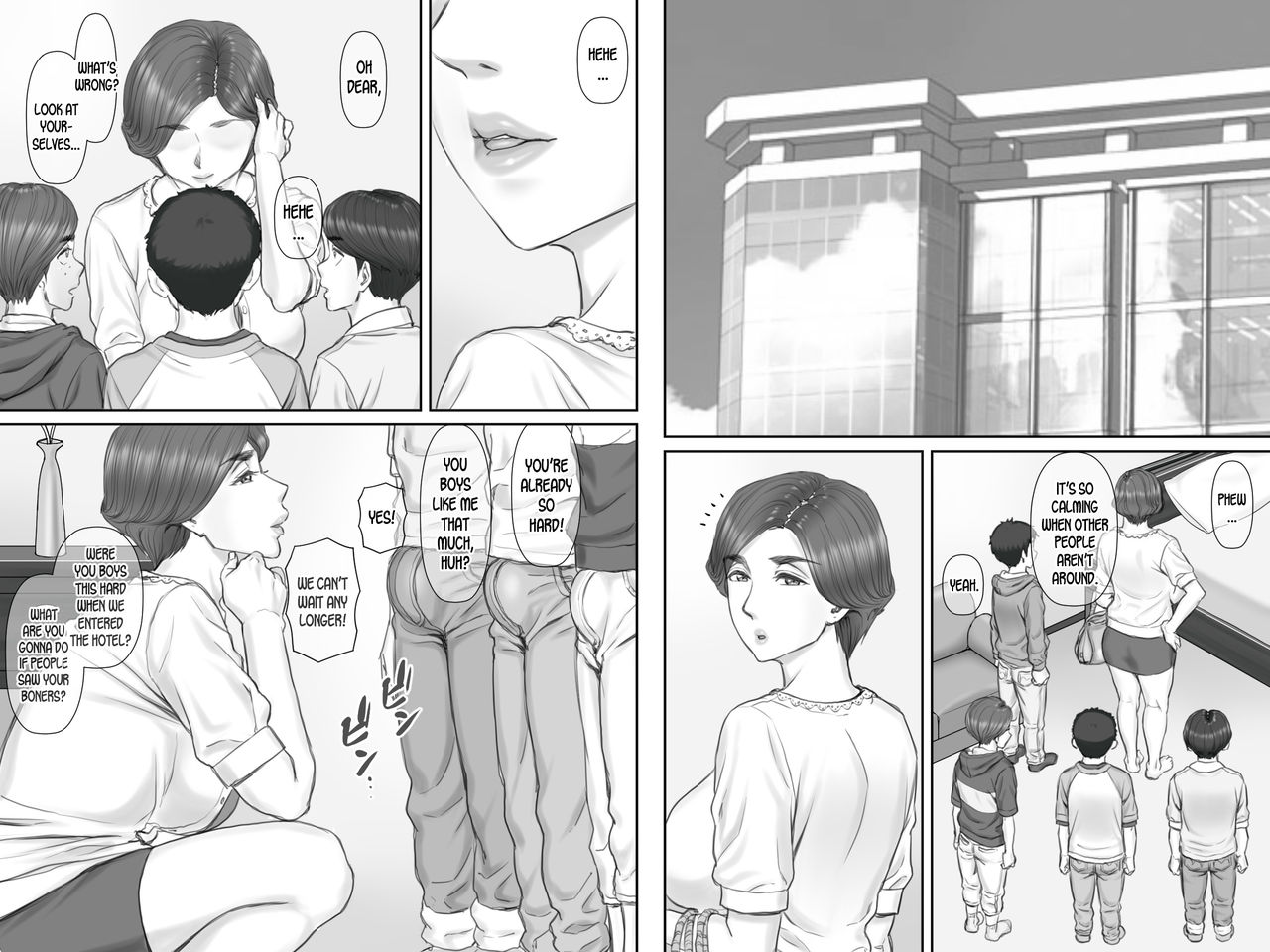 [ポンコツ魂] ボクの彼女は40歳の人妻3～乱交編～最終話 [英訳]