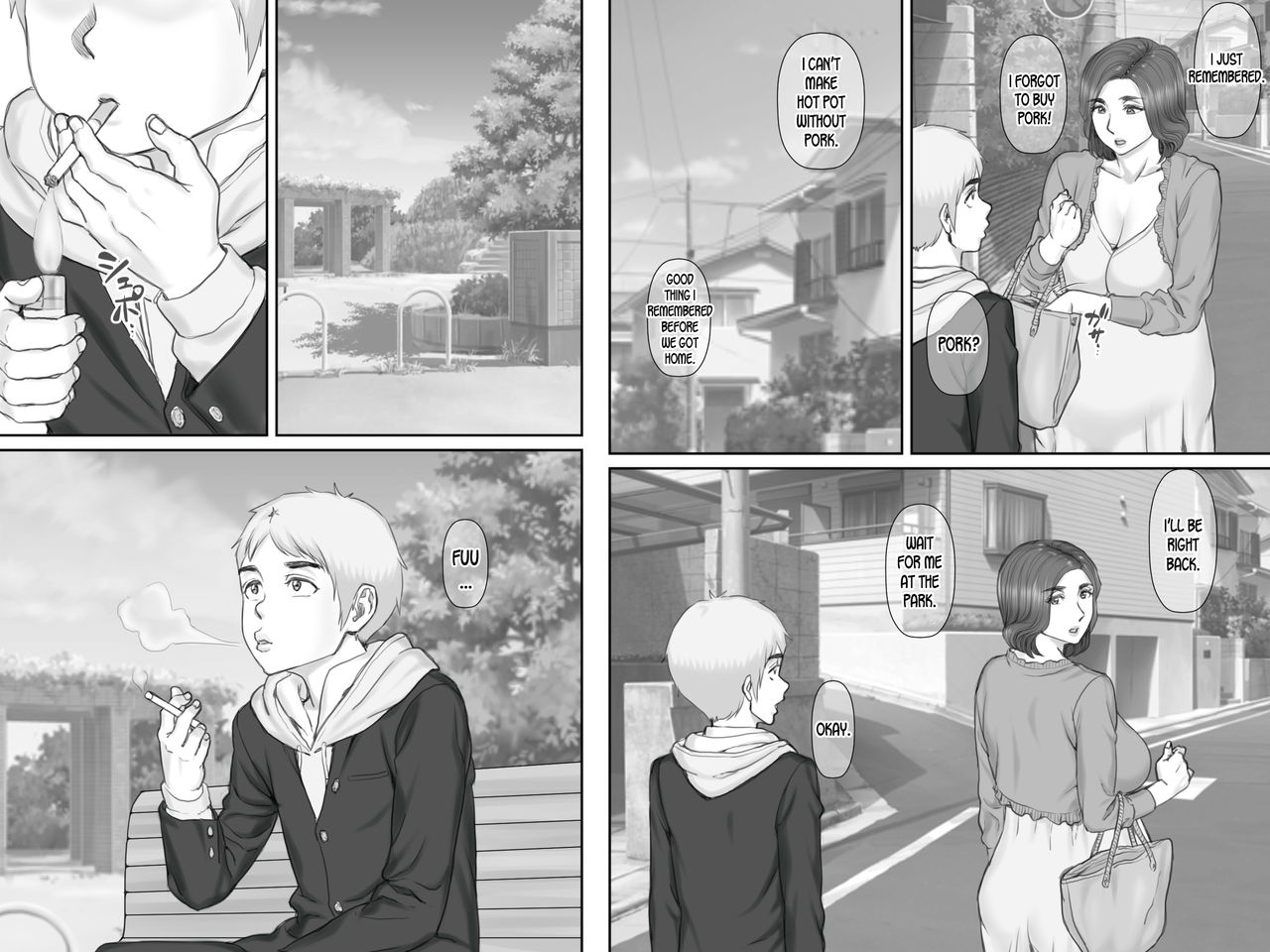 [ポンコツ魂] ボクの彼女は40歳の人妻3～乱交編～最終話 [英訳]