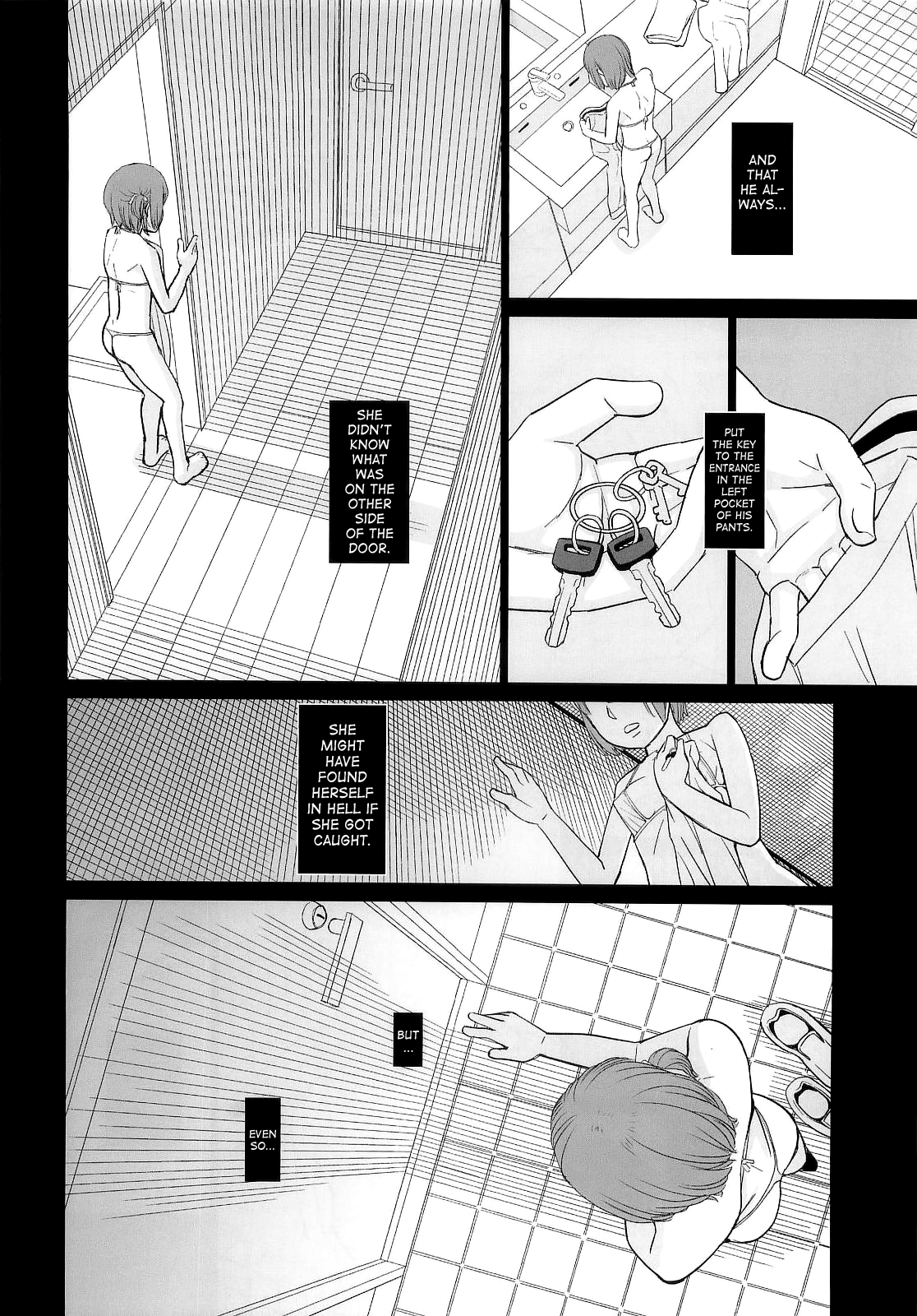 (C83) [桃色吐息 (メラメラジェラシー)] ベースメント [英訳]