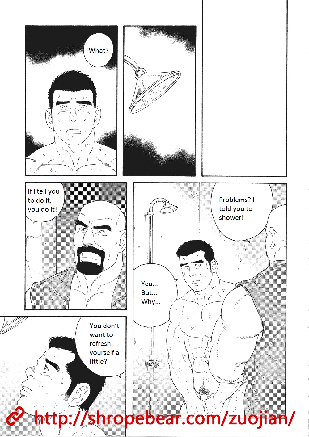 [田亀源五郎] 奴隷調教合宿 [英訳]