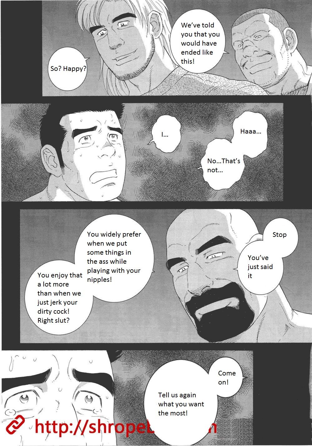 [田亀源五郎] 奴隷調教合宿 [英訳]