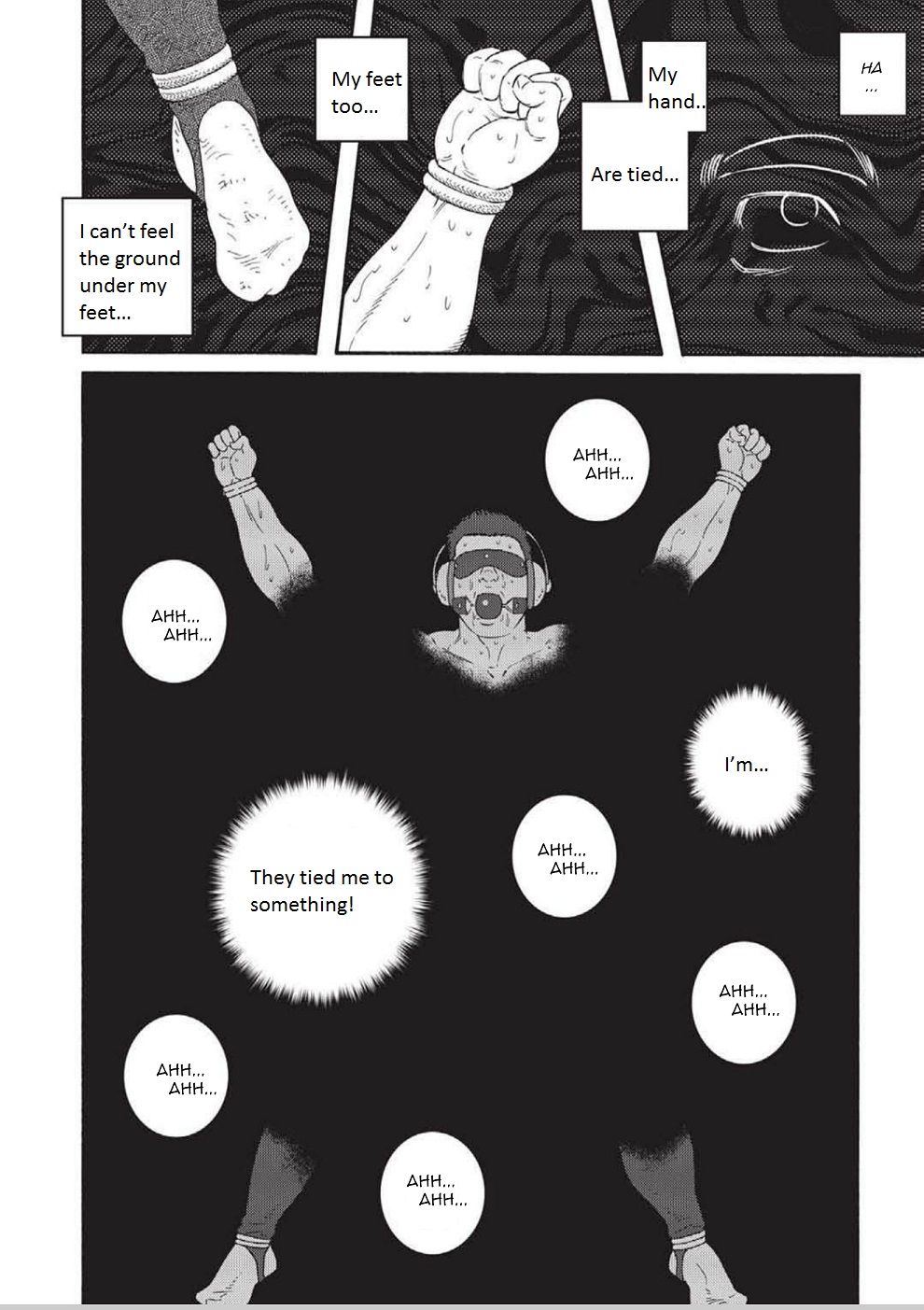 [田亀源五郎] 奴隷調教合宿 [英訳]