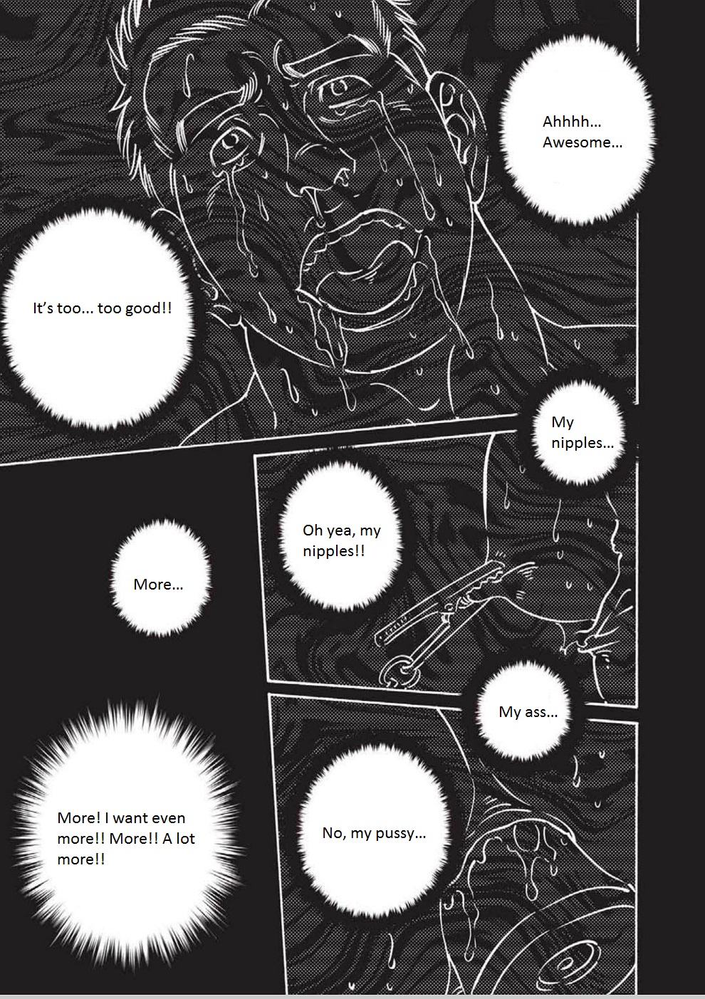 [田亀源五郎] 奴隷調教合宿 [英訳]