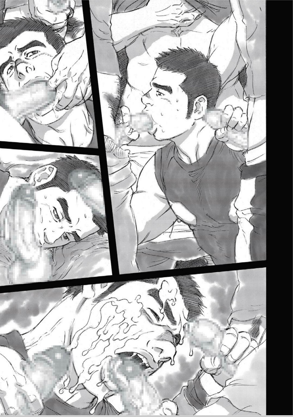 [田亀源五郎] 奴隷調教合宿 [英訳]