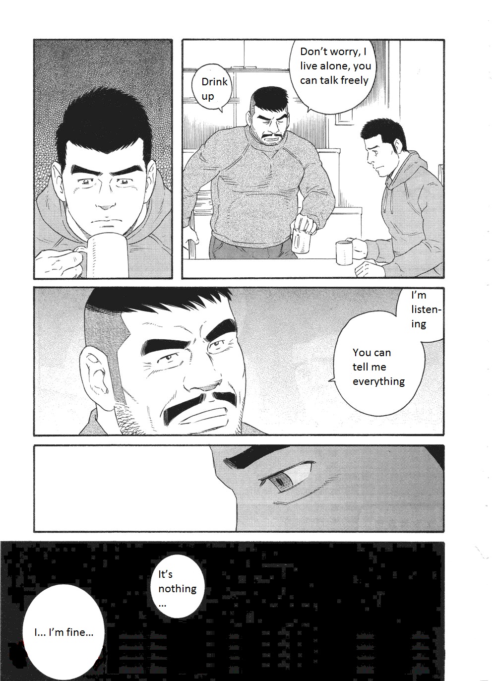 [田亀源五郎] 奴隷調教合宿 [英訳]