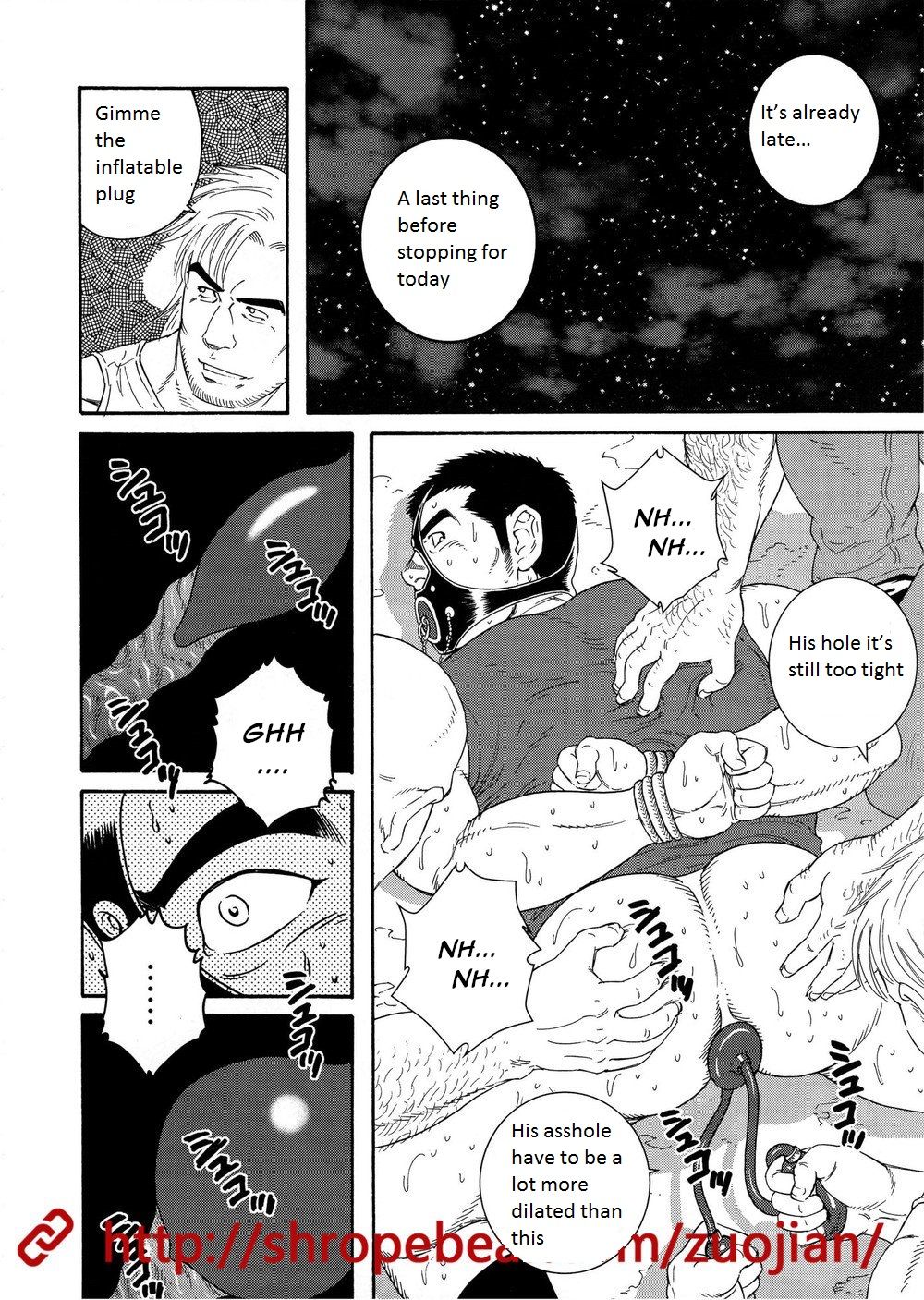 [田亀源五郎] 奴隷調教合宿 [英訳]