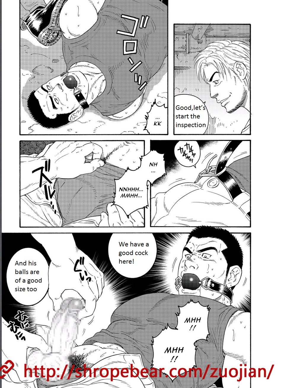 [田亀源五郎] 奴隷調教合宿 [英訳]