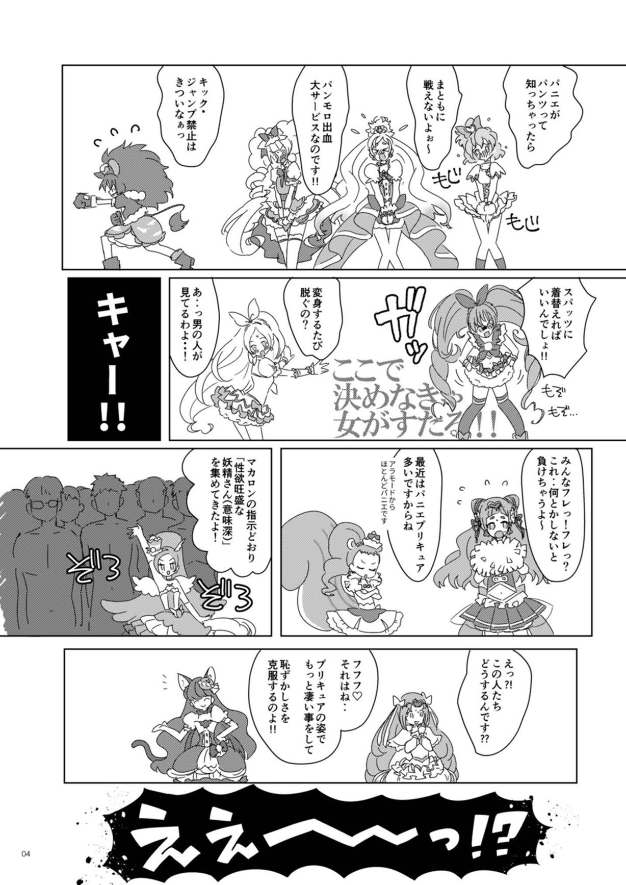 [だんちょねこ] パンツだから恥ずかしいもん! (プリキュアシリーズ) [DL版]