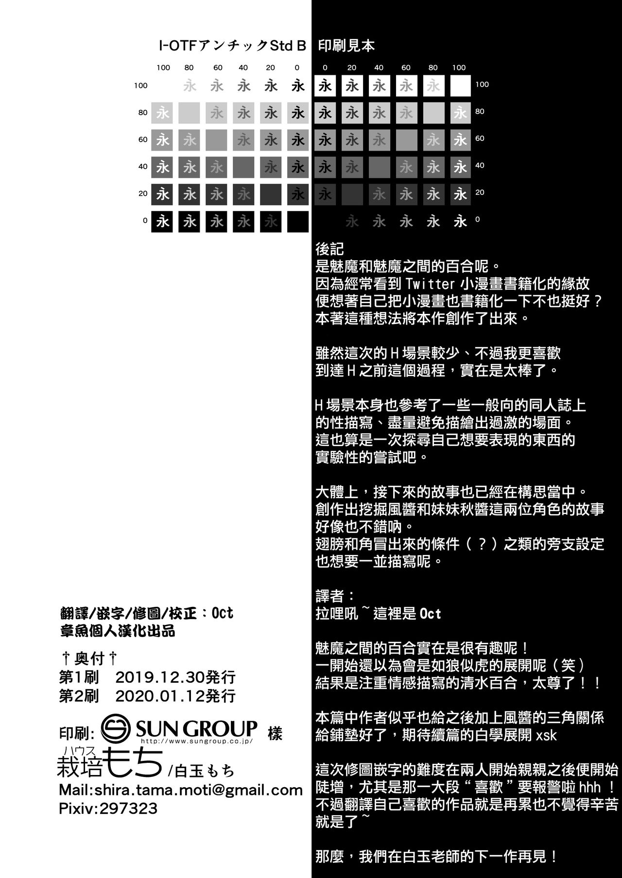 [ハウス栽培もち (白玉もち)] サキュバスの百合な話 [中国翻訳] [DL版]