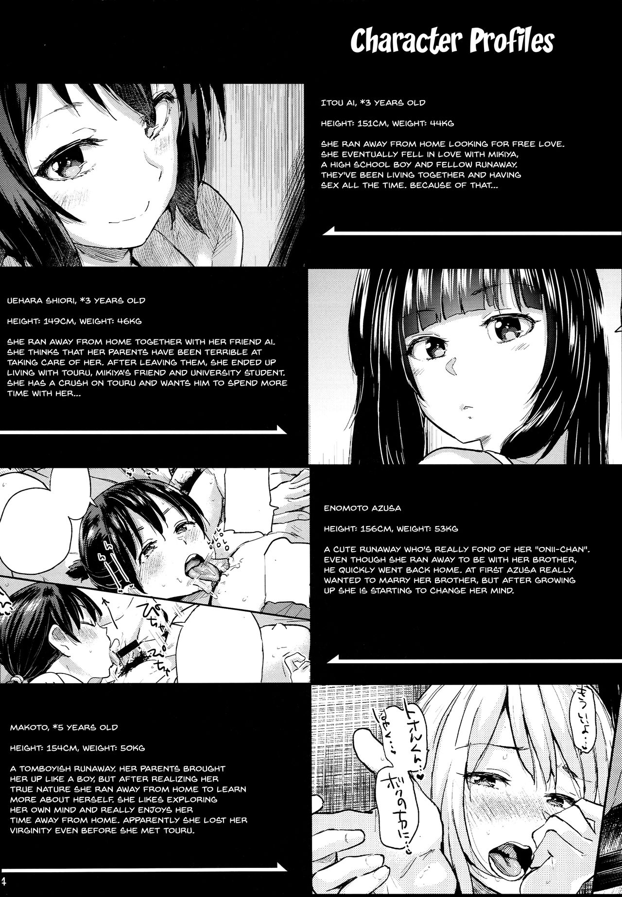 (C93) [Brilliant Thunder (夢乃狸)] 親にナイショの家出ックス6 デキちゃった編 [英訳]