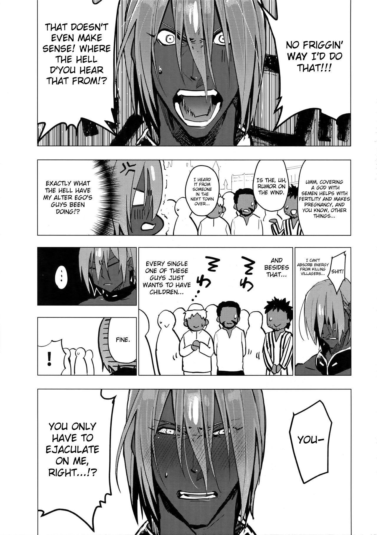 (第22次ROOT4to5) [ぁゃしんメロン長江下り (大門)] 神サマにブッカケると子沢山ってホントですか!? (Fate/Grand Order) [英訳]